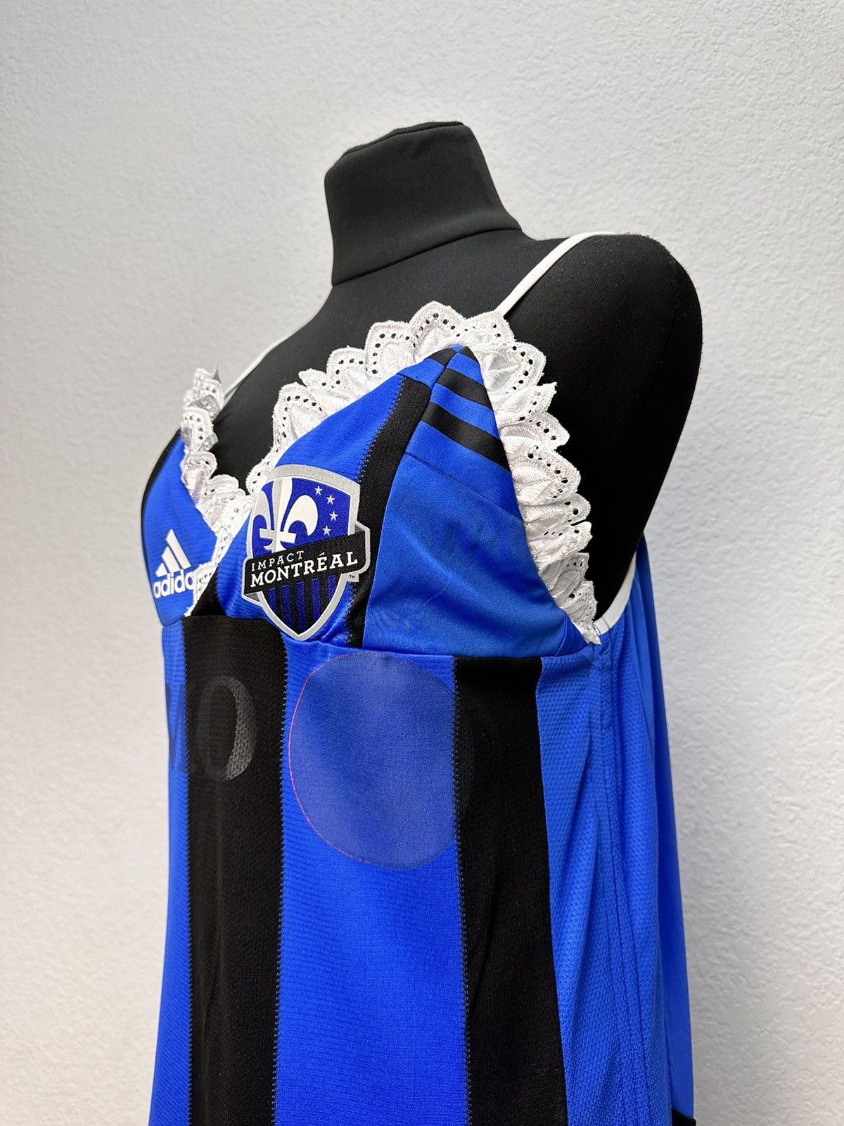 Adidas Vintage Montreal jersey Handmade Dress t-shirt Milan Japan Size M / US 6-8 / IT 42-44 - 7 Thumbnail