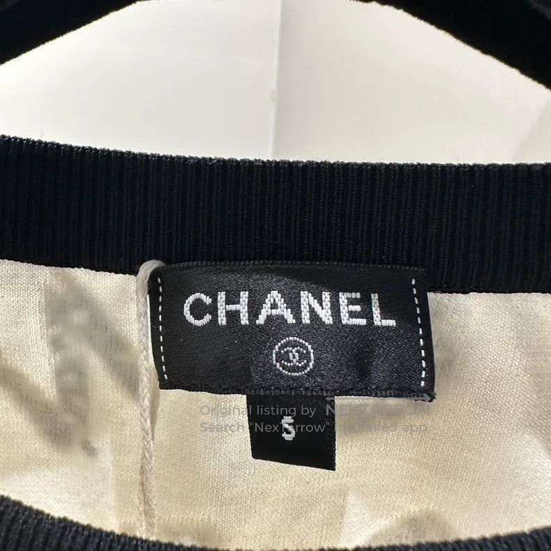 Chanel Chanel Sequin Logo Letter Embroidery Short Vest Size S / US 4 / IT 40 - 3 Thumbnail