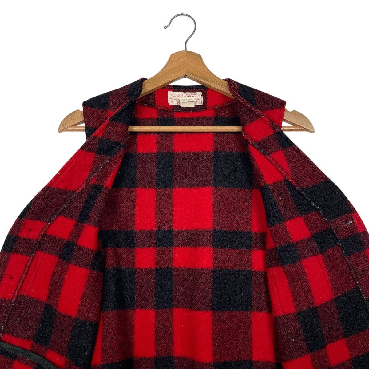 Filson Vintage 80s Filson Mackinaw Tartan Vest Size US S / EU 44-46 / 1 - 12 Thumbnail