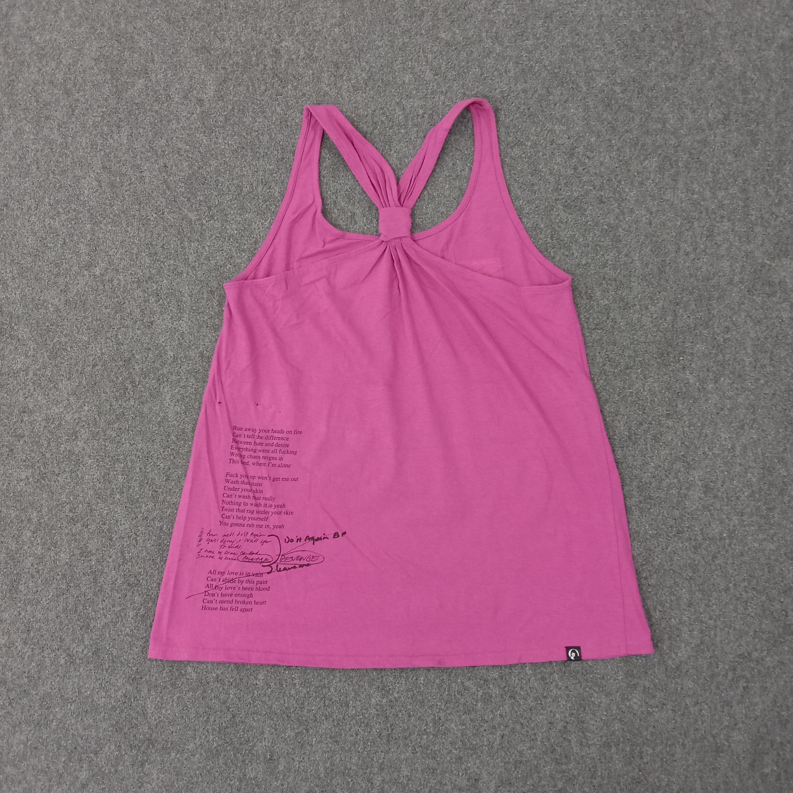 Hysteric Glamour Hysteric Glamour X Courtney Love Tank Top Shirt C259N38 Size S / US 4 / IT 40 - 5 Thumbnail