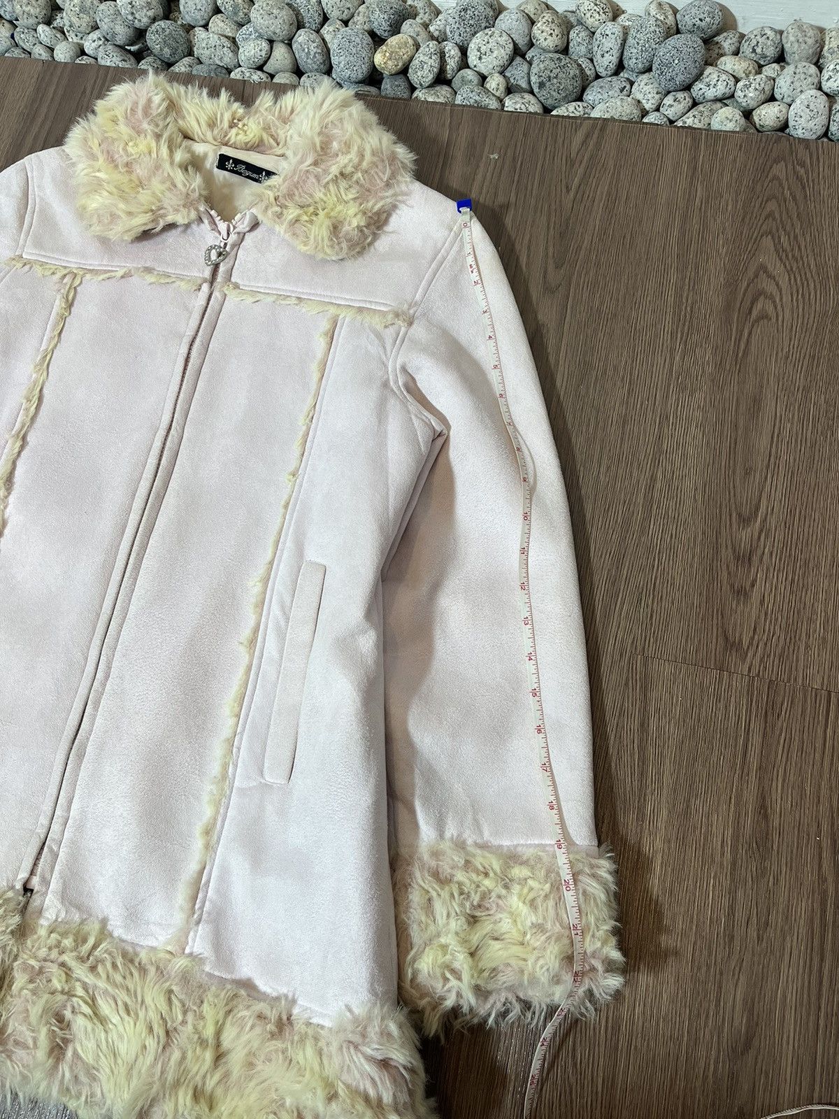 Hysteric Glamour × If Six Was Nine × Japanese Brand Begum Japan Candy Fur Collar Suede Jacket Size US L / EU 52-54 / 3 - 14 Thumbnail