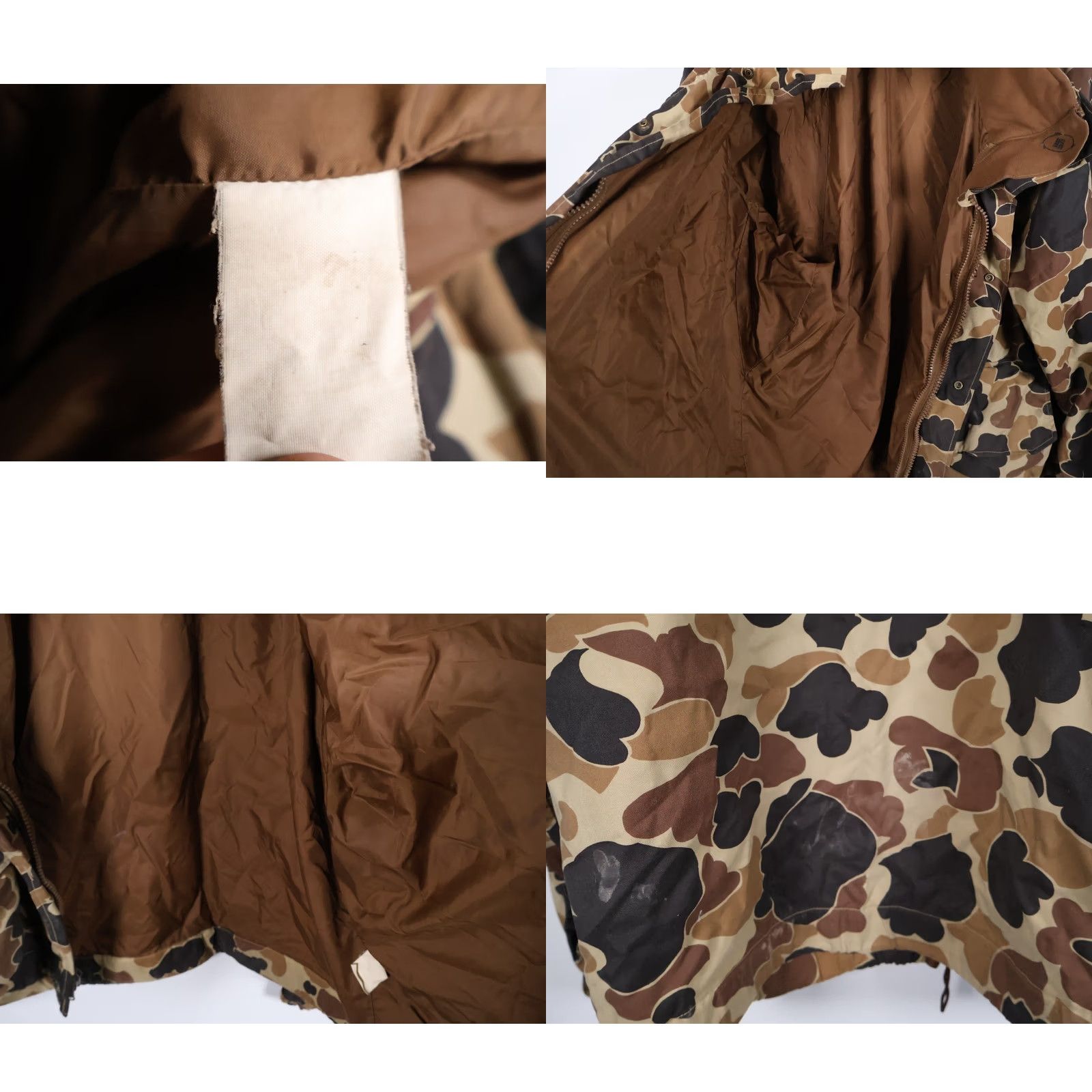 Vintage VINTAGE Columbia Camouflage Jacket Men XL Duck Camouflage Full Zip Pockets Military Style 90s Outdoor Fall Winter Mens Size US XL / EU 56 / 4 - 8 Thumbnail