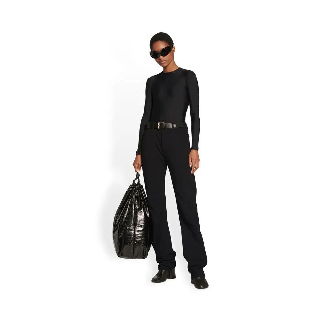 Balenciaga o1w1db10425 5 Pockets Jeans Pant in Black Size US 34 / EU 50 - 3 Thumbnail