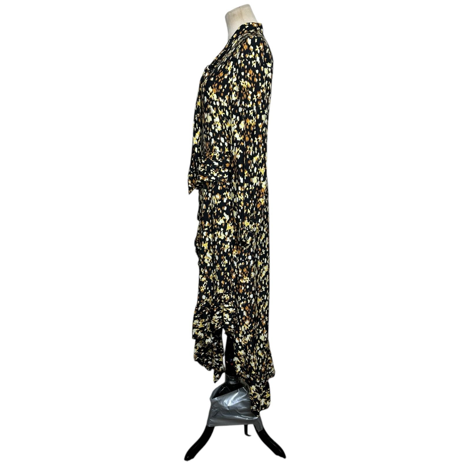 & Other Stories & Other Stories ruffle asymmetrical midi dress size 2 Size XS / US 0-2 / IT 36-38 - 16 Thumbnail