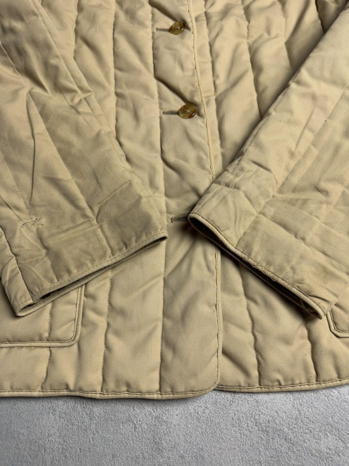 Aquascutum Aquascutum Padded Jacket Round Neck House Check Lining Size L / US 10 / IT 46 - 5 Thumbnail