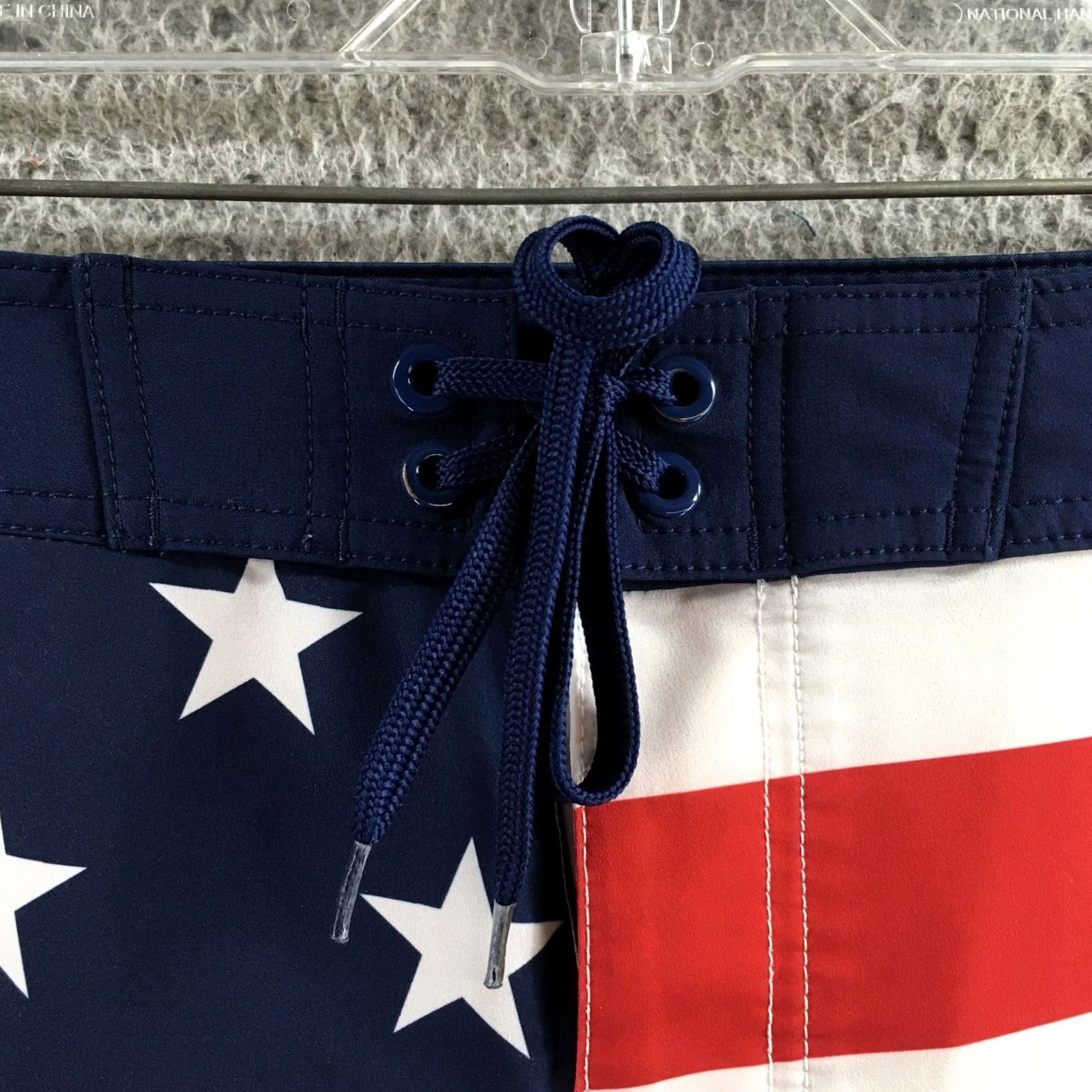 Old Navy Old Navy Boardshorts Mens 36 Multicolor Pockets Drawstring High Rise California Size ONE SIZE - 5 Thumbnail