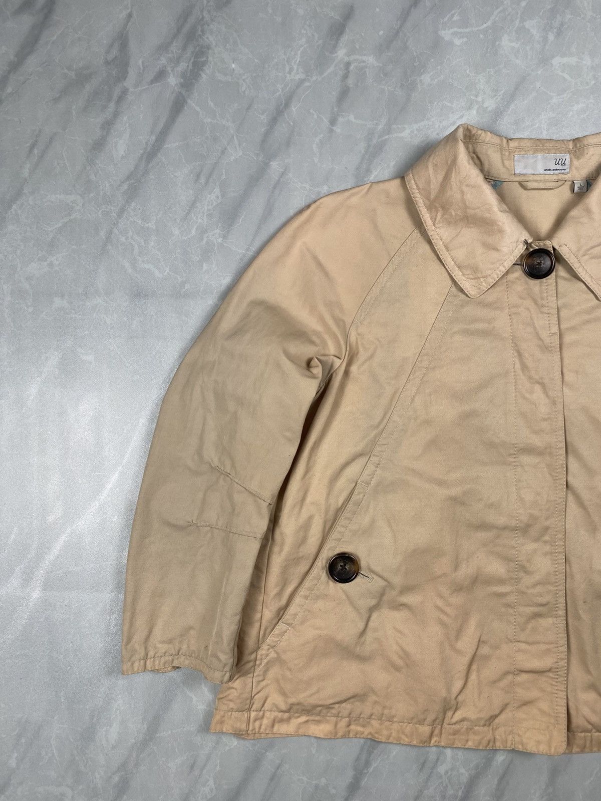 Undercover × Uniqlo Uniqlo Undercover Crop Boxy Light Jacket Size M / US 6-8 / IT 42-44 - 3 Thumbnail