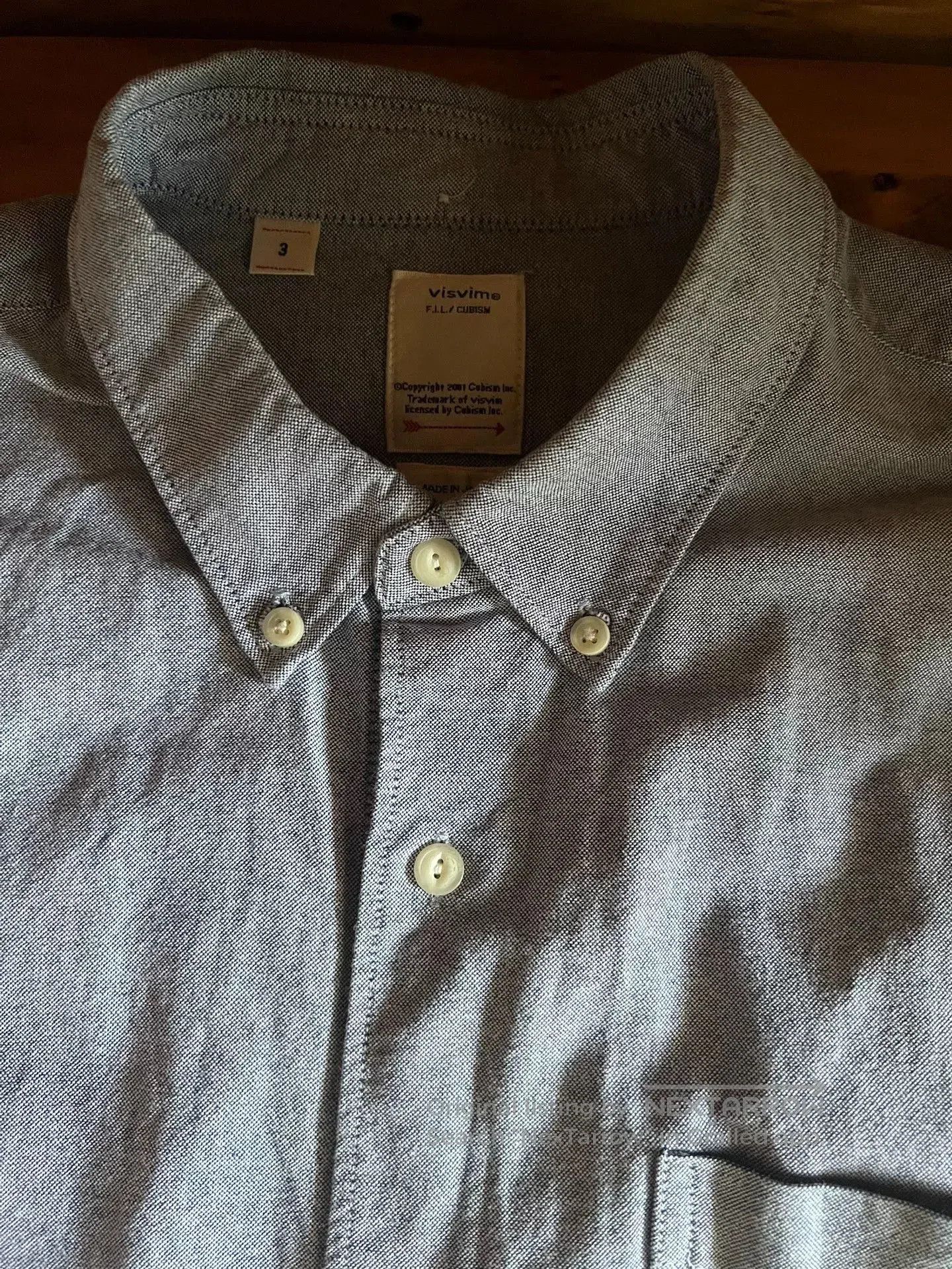 Visvim visvim gray cotton drop sleeve shirt. Size US M / EU 48-50 / 2 - 8 Thumbnail