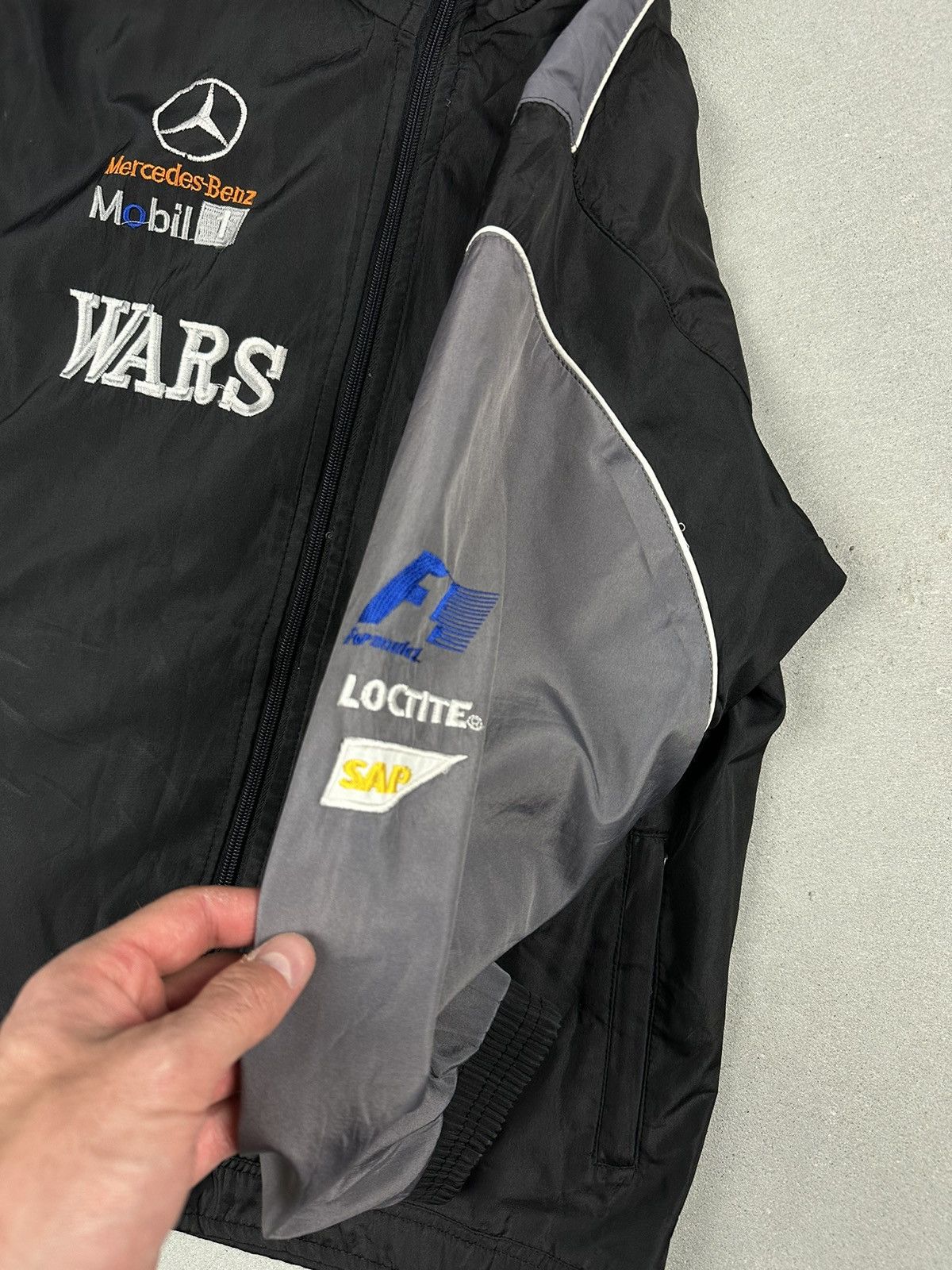 Mercedes-Benz Mercedes Benz McLaren Formula 1 Vintage Racing Jacket Size US S / EU 44-46 / 1 - 4 Thumbnail