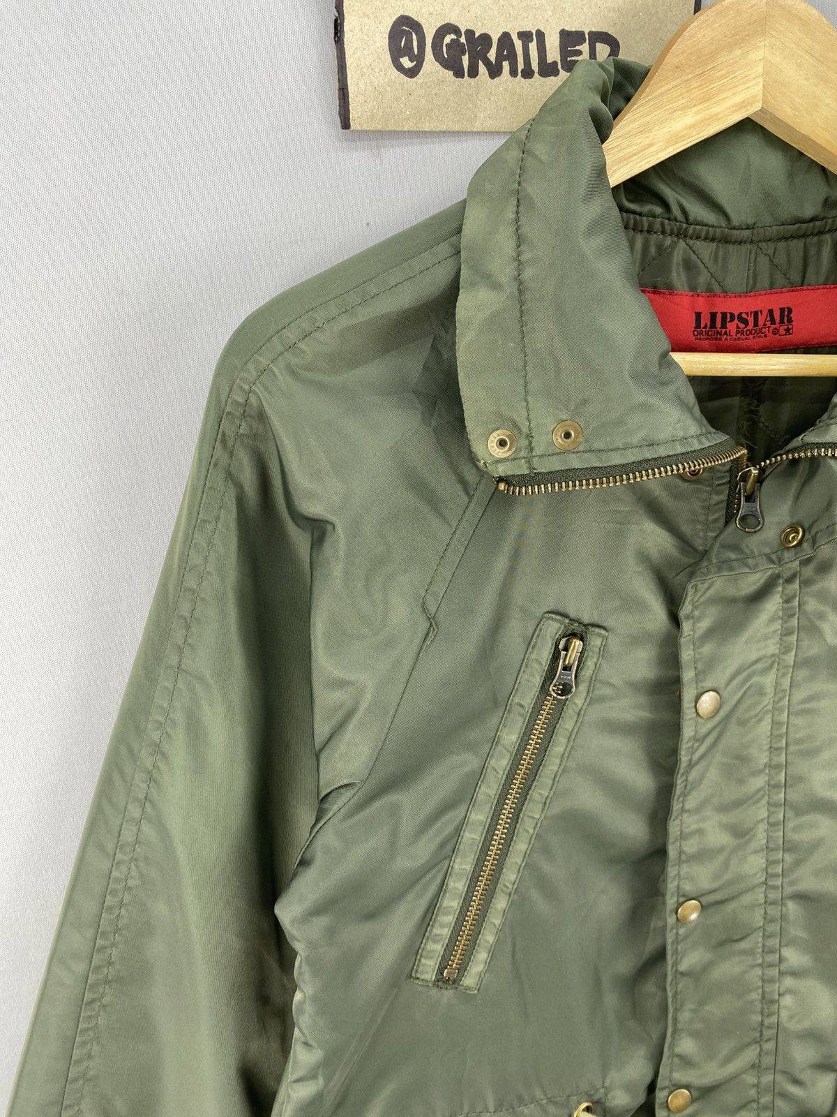 Japanese Brand Vintage Y2k Lipstar Parka Jacket Size US S / EU 44-46 / 1 - 2 Thumbnail