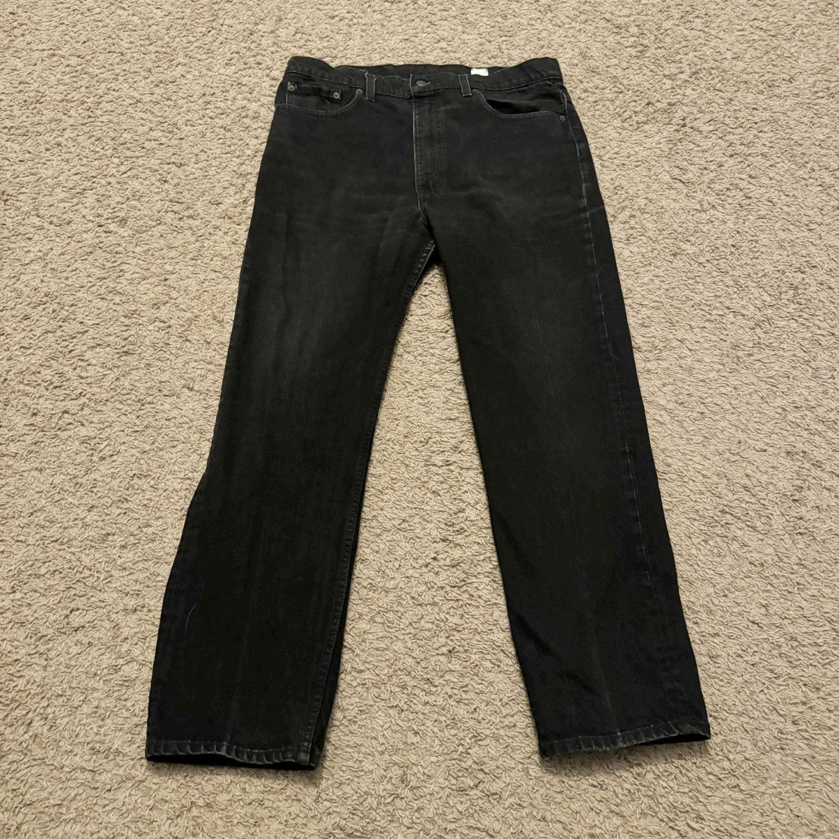 Levi's × Vintage VINTAGE MADE IN USA BLACK LEVI’S 505! Size US 36 / EU 52 - 1 Thumbnail