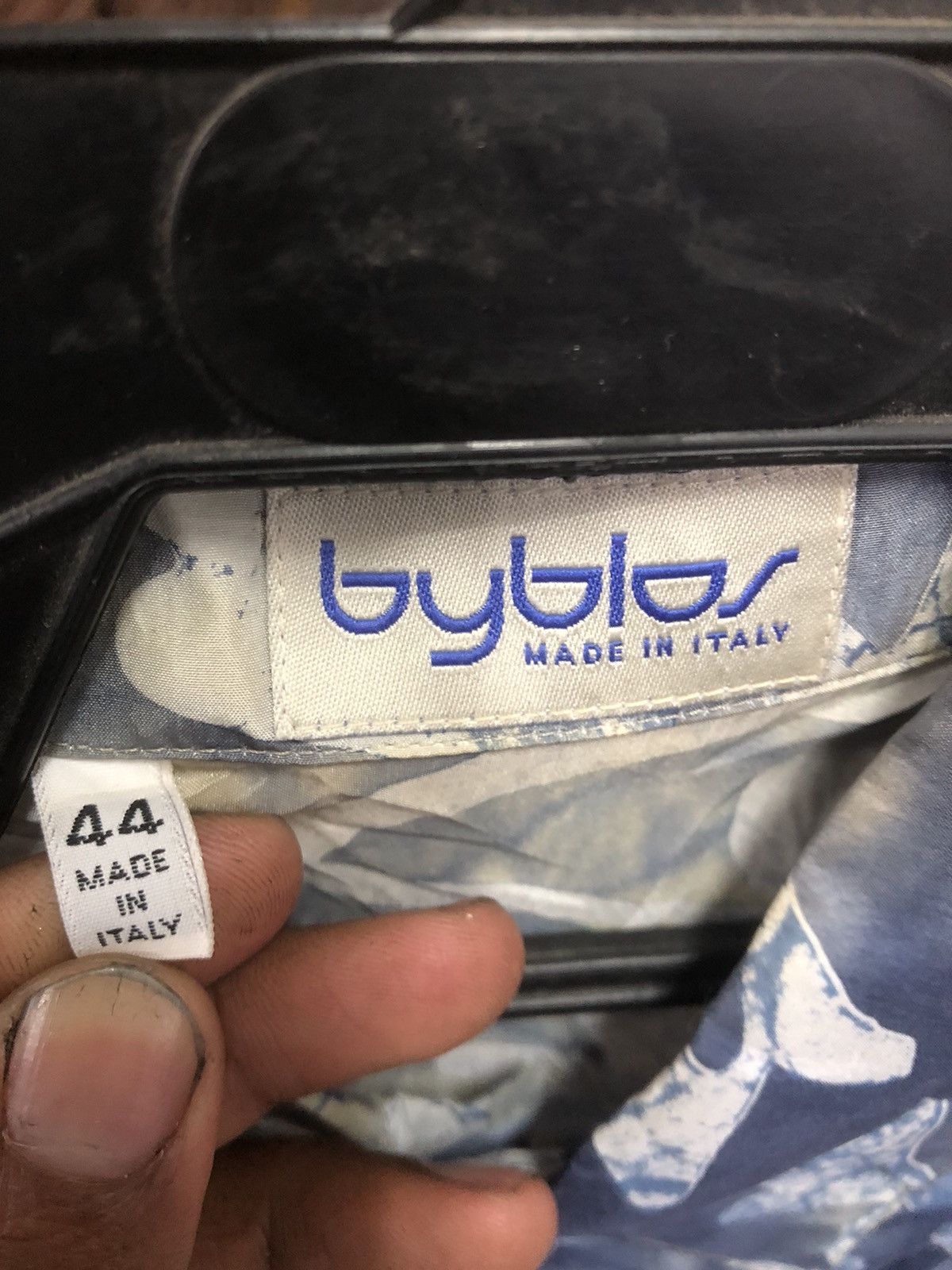 Byblos × Designer Byblos silk button up shirt Size US L / EU 52-54 / 3 - 3 Thumbnail