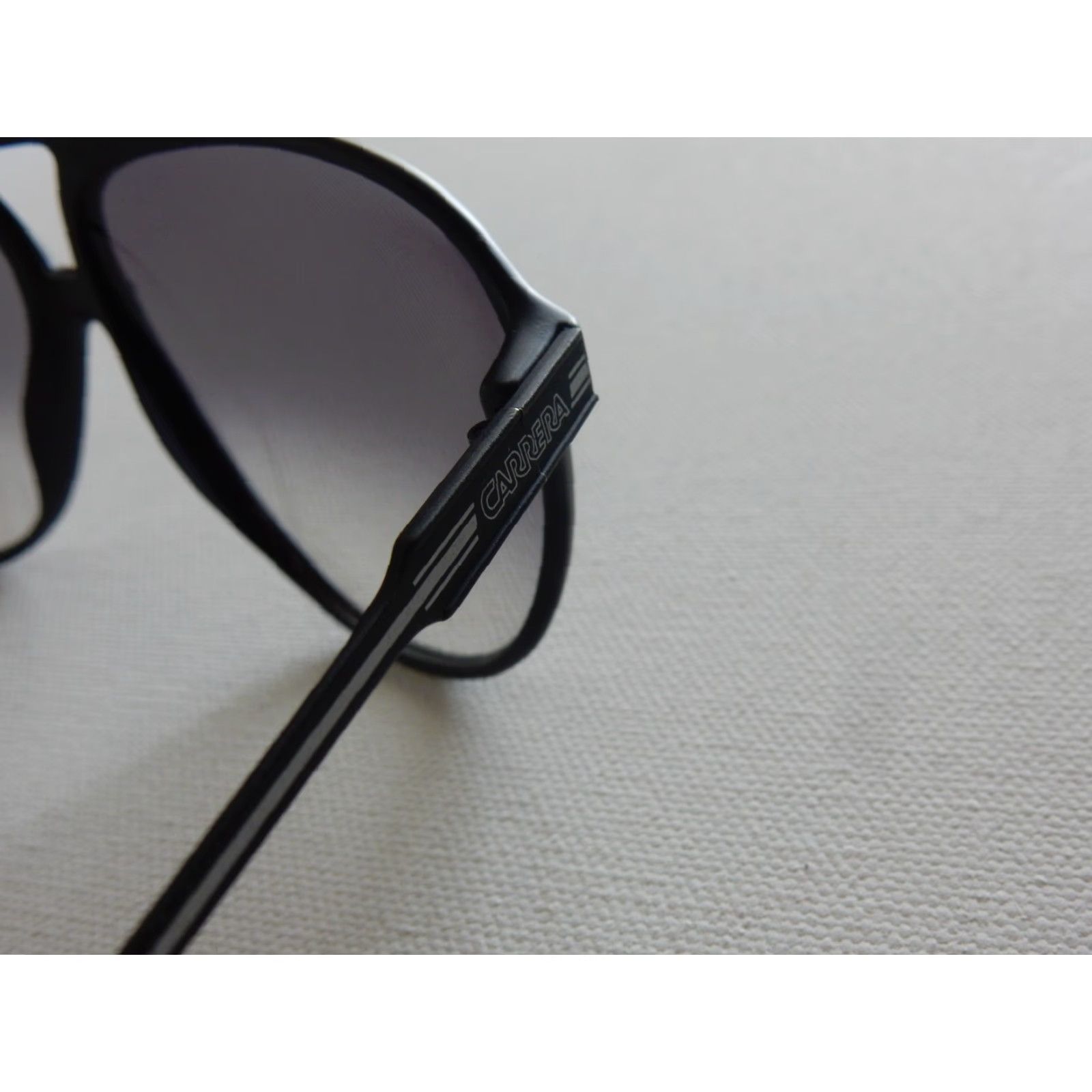Carrera VINTAGE Carrera Men Sunglasses Aviator Made in Germany Black 90s Retro Size ONE SIZE - 4 Thumbnail