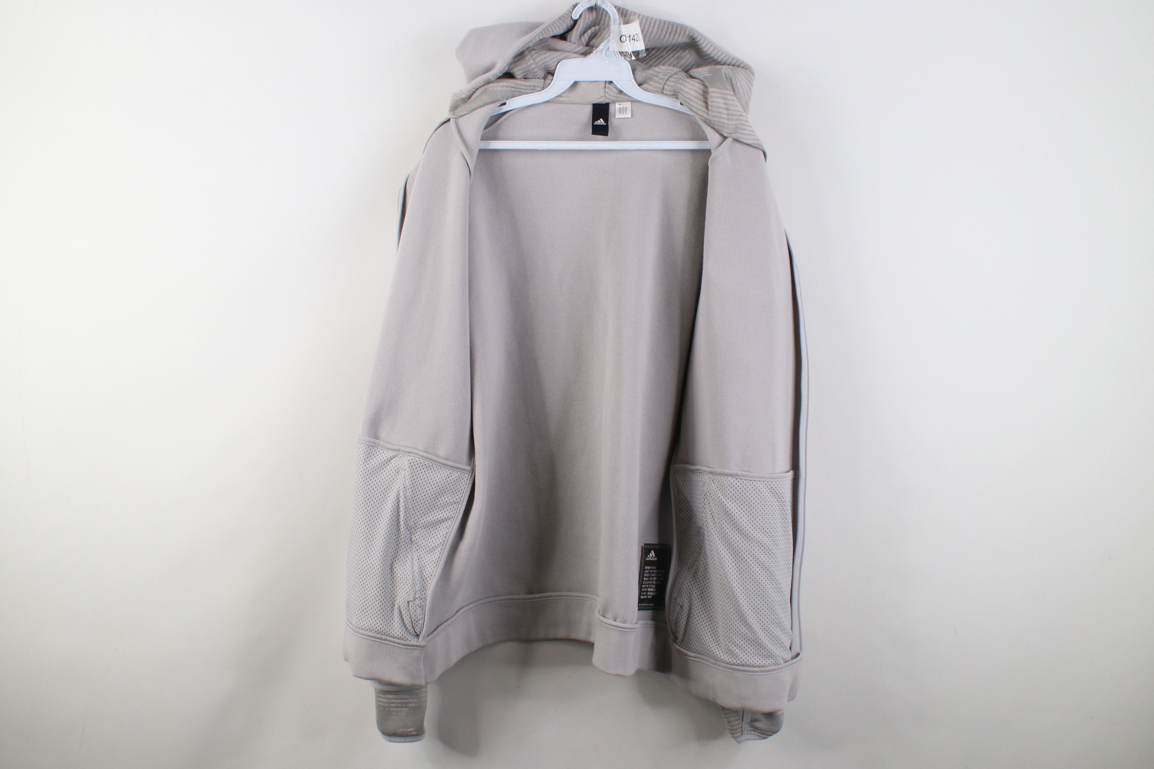 Adidas Adidas Thick Detroit Red Wings Hockey Zne Pulse Zip Hoodie Size US L / EU 52-54 / 3 - 9 Thumbnail
