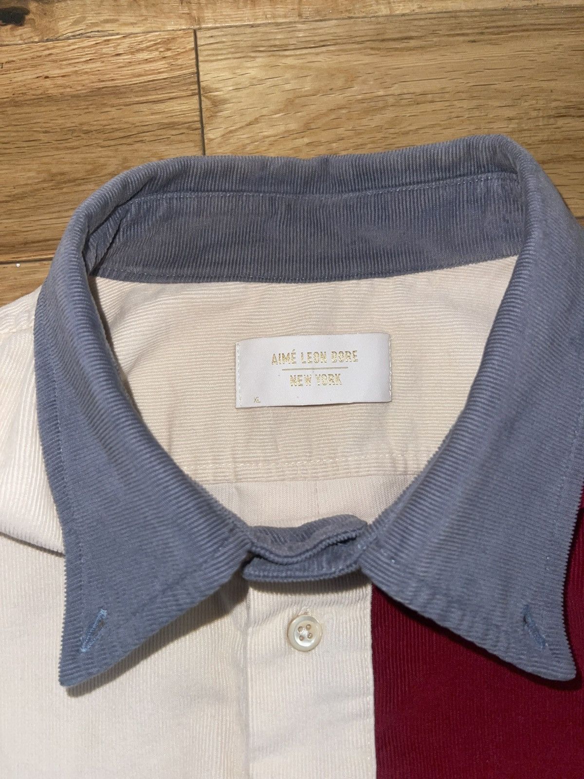 Aime Leon Dore Aime Leon Dore Shirt Color Block Size US XL / EU 56 / 4 - 4 Thumbnail
