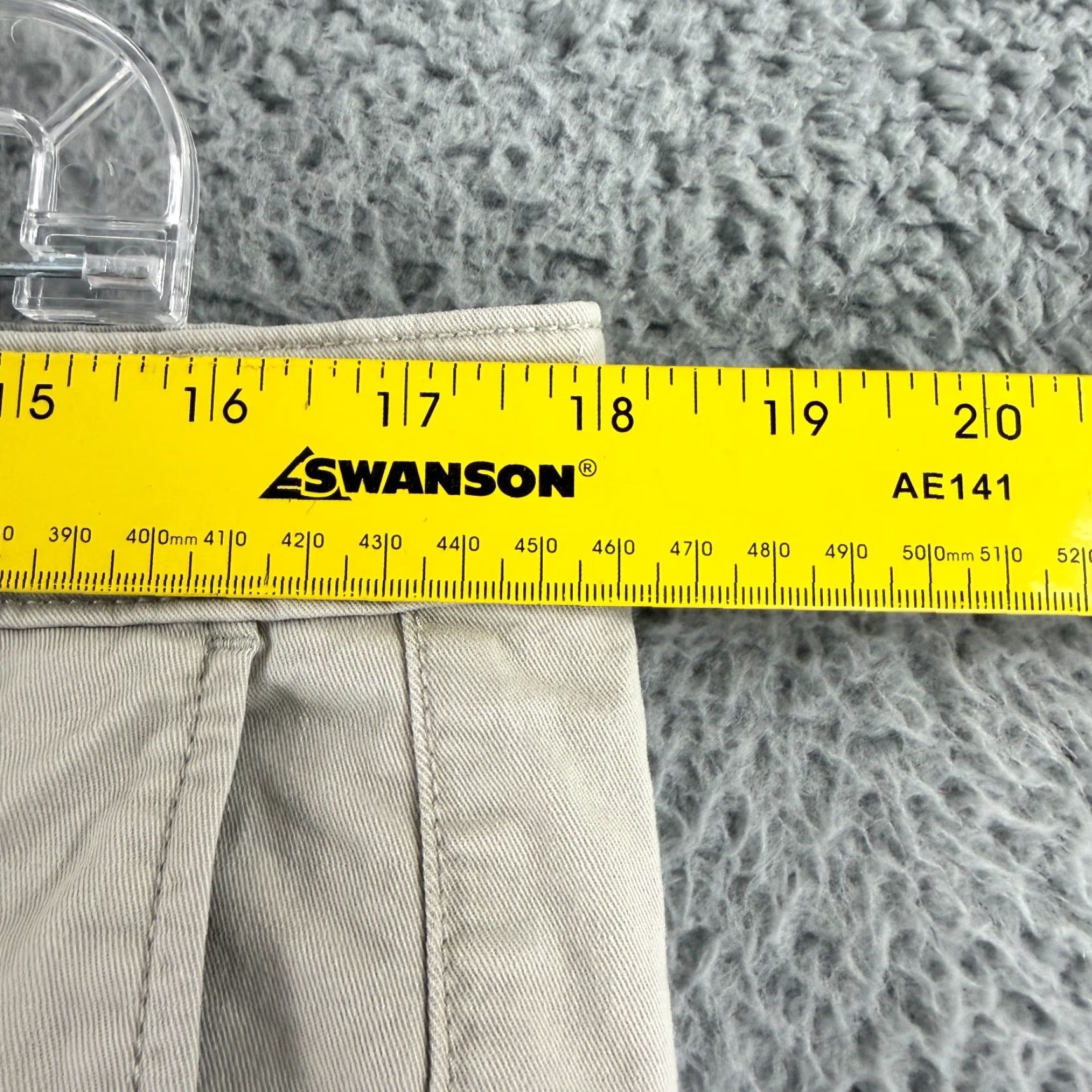 Flint And Tinder Flint and Tinder Chino Pants Mens Size 34x30 Khaki Straight Fit Casual Cotton Size US 34 / EU 50 - 5 Thumbnail