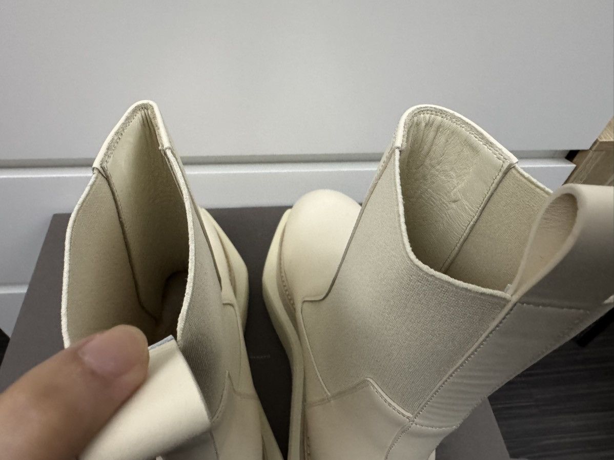 Rick Owens RICK OWENS MILK BEATLE TURBOCYCLOPS BOOTS Size US 8 / EU 41 - 9 Thumbnail