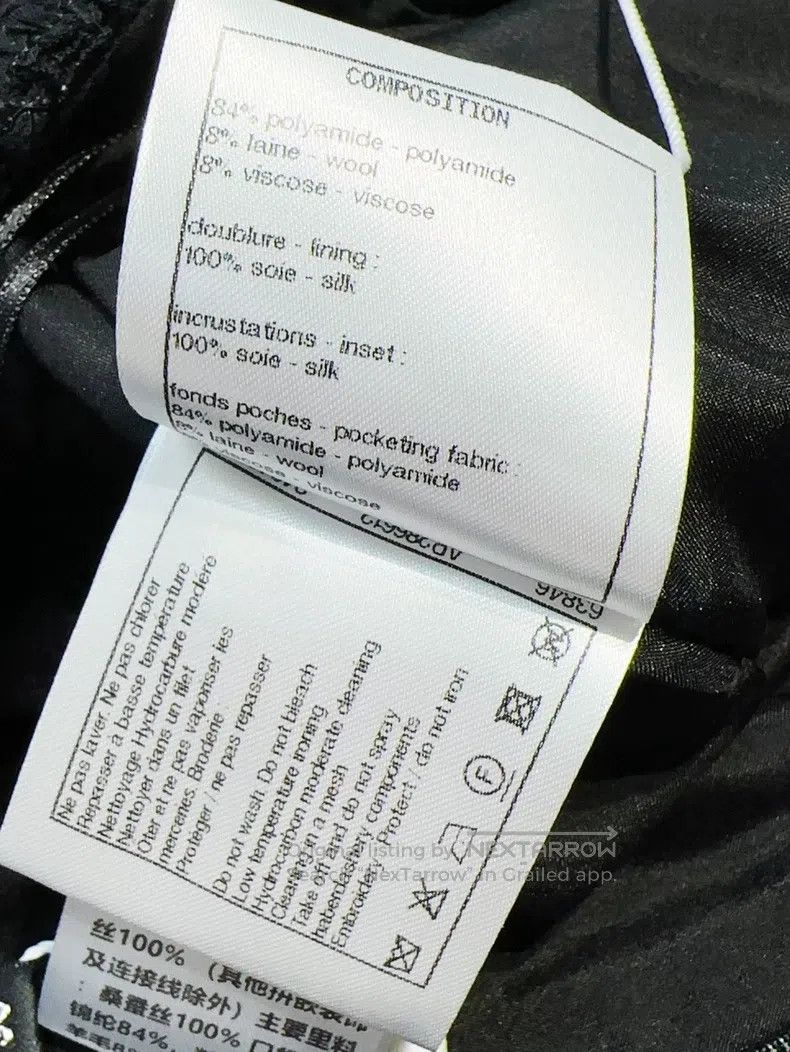 Chanel Chanel 22p Spring and Summer Preview Black Heavy Industry Size 24" / US 00 / IT 34 - 7 Thumbnail