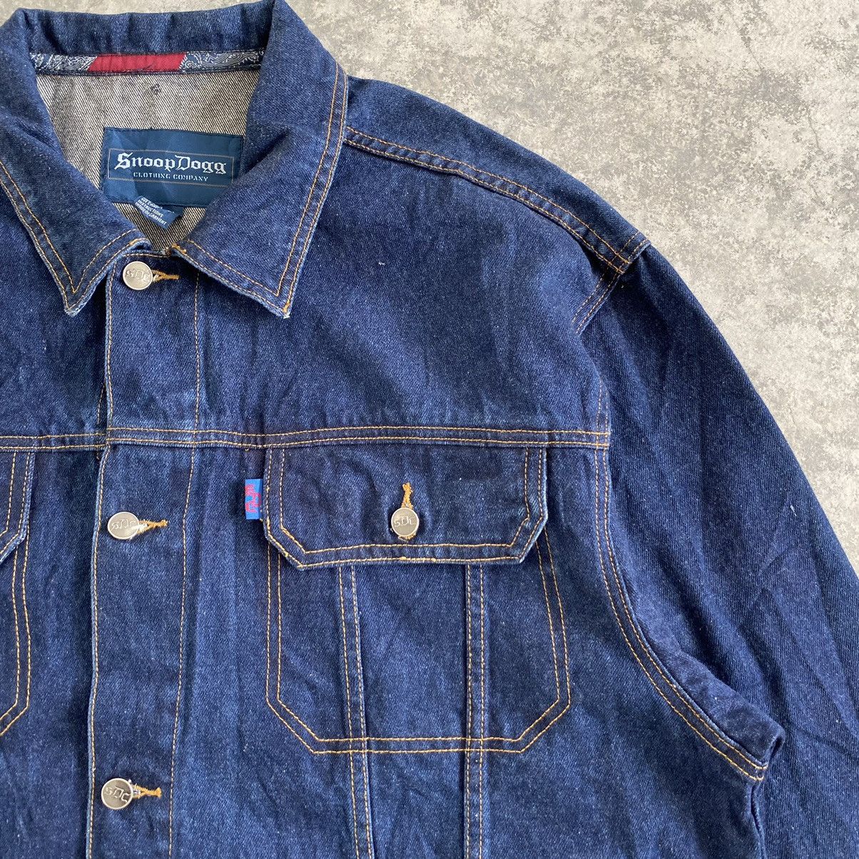 Snoop Dogg Vintage Snoop Dogg Jeans SDC Embroidered Trucker Jacket Size US XL / EU 56 / 4 - 14 Thumbnail
