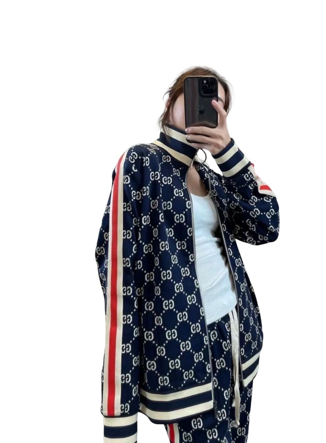 Gucci Gucci GG Monogram Jacquard Track Jacket XS Size US XS / EU 42 / 0 - 1 Thumbnail