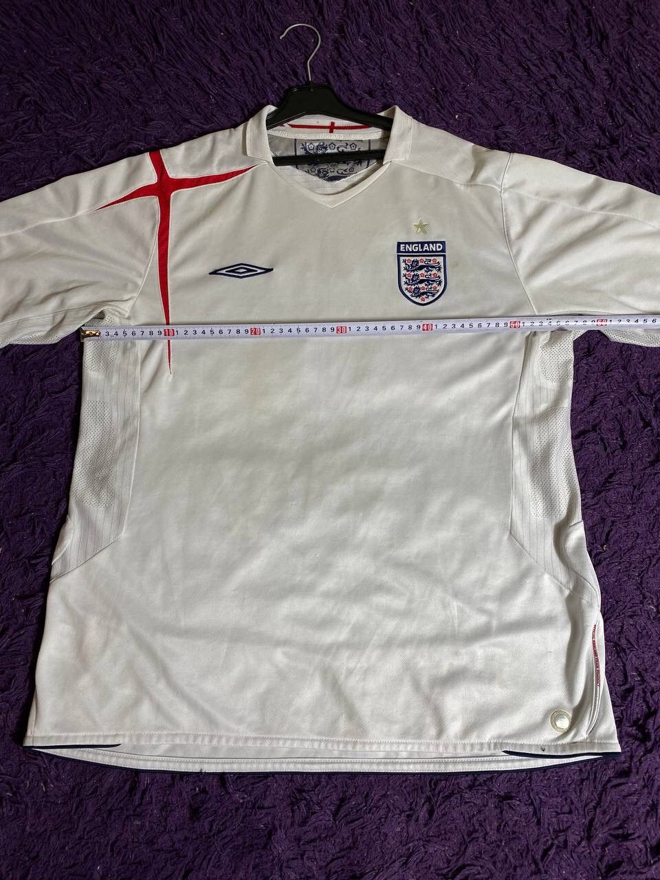 Umbro × Vintage England 2001 2003 Home Football Shirt Soccer Jersey Umbro Size US XXL / EU 58 / 5 - 11 Thumbnail