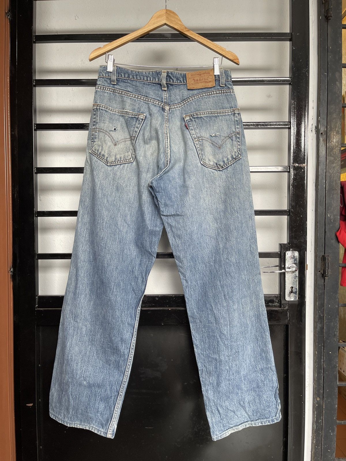 Levi's × Levi's Made & Crafted × Levi's Vintage Clothing Vintage Distressed Levis 569 e USA Wide Leg Size US 31 - 4 Thumbnail