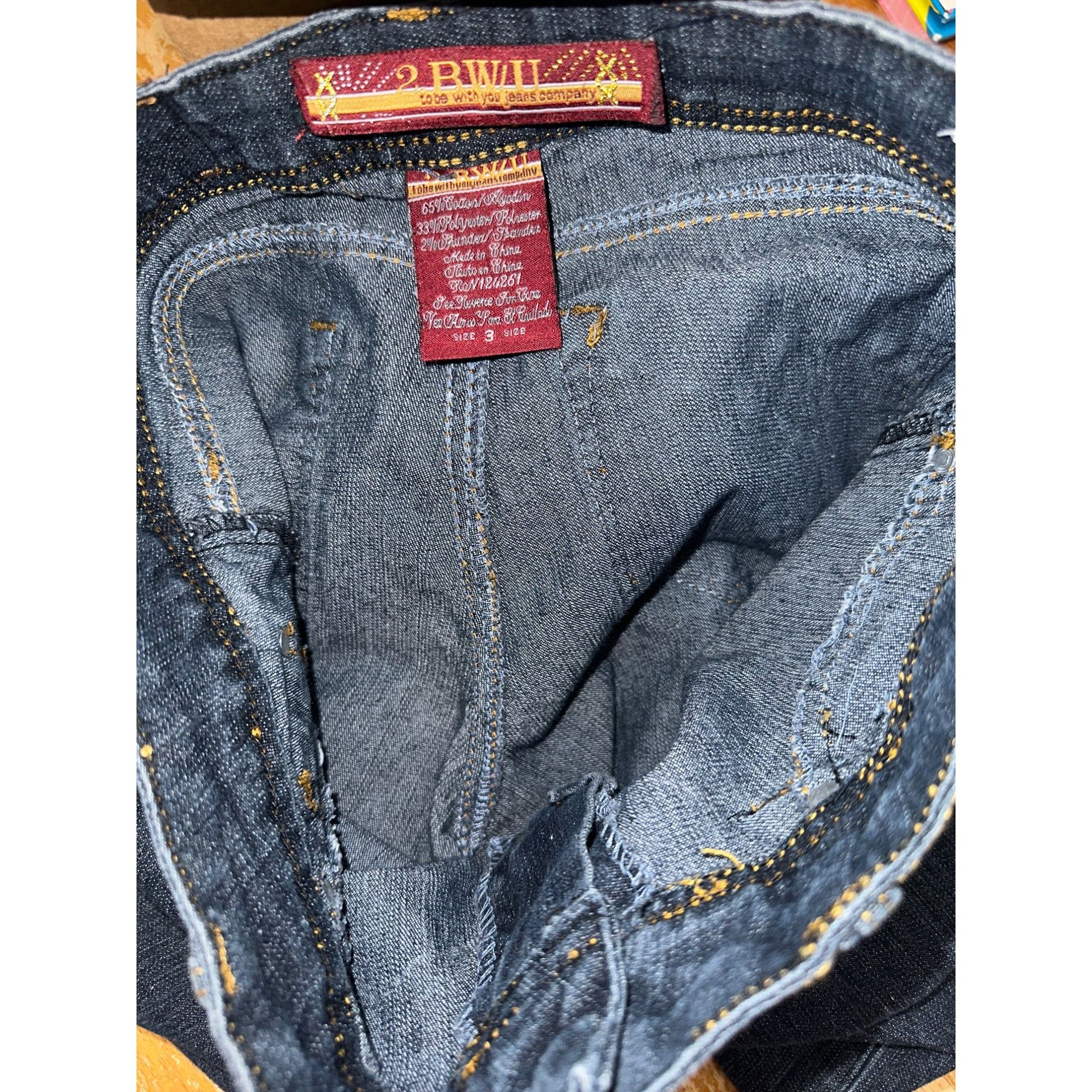 Other 2 BWU Juniors Skinny Jeans Size 3 Stretch Denim Dark Wash Em Size 28" / US 6 / IT 42 - 10 Thumbnail