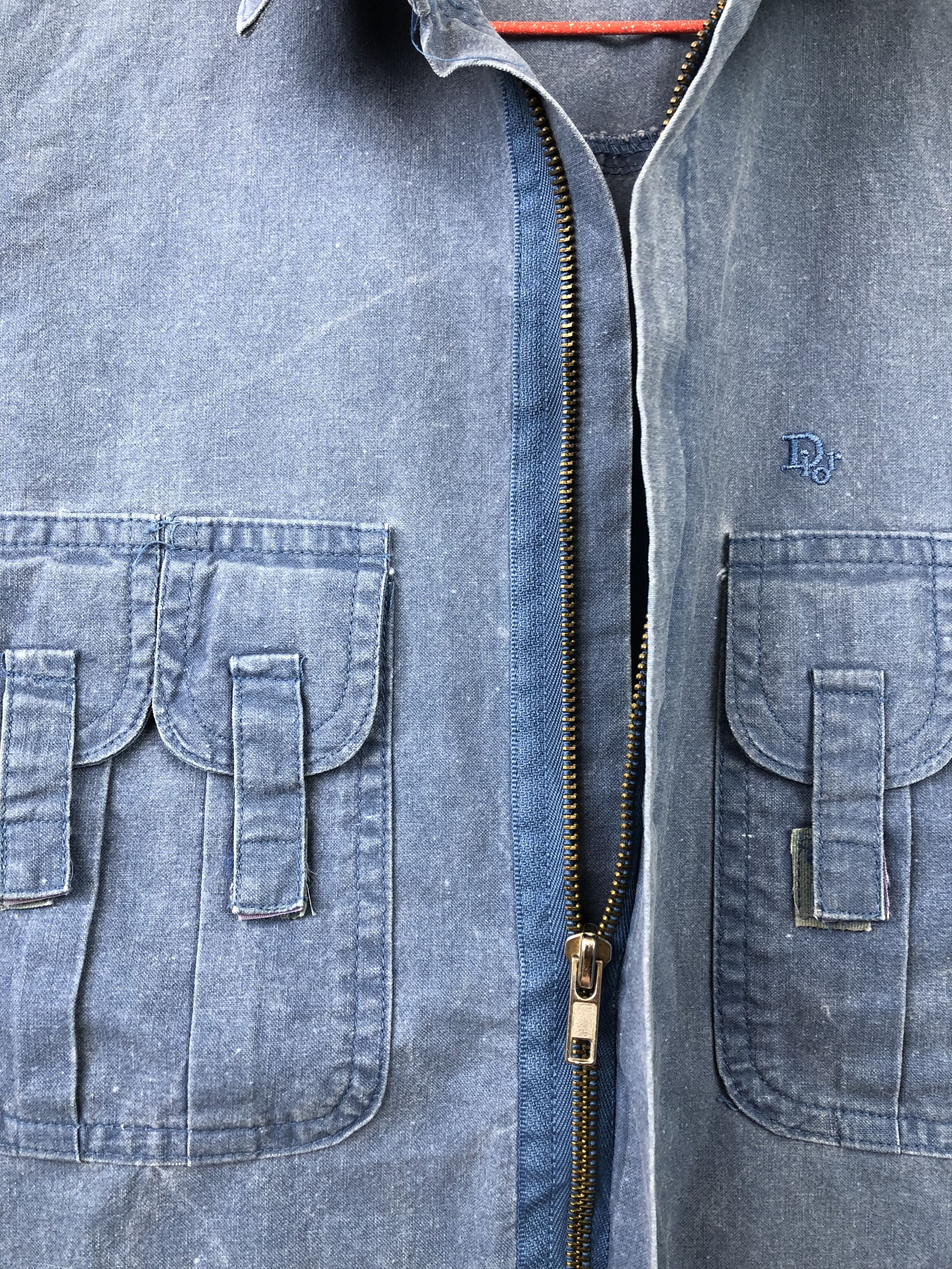 Christian Dior Monsieur 90s Christian Dior Monsieur Multipocket Stone Washed Shirt Size US L / EU 52-54 / 3 - 9 Thumbnail
