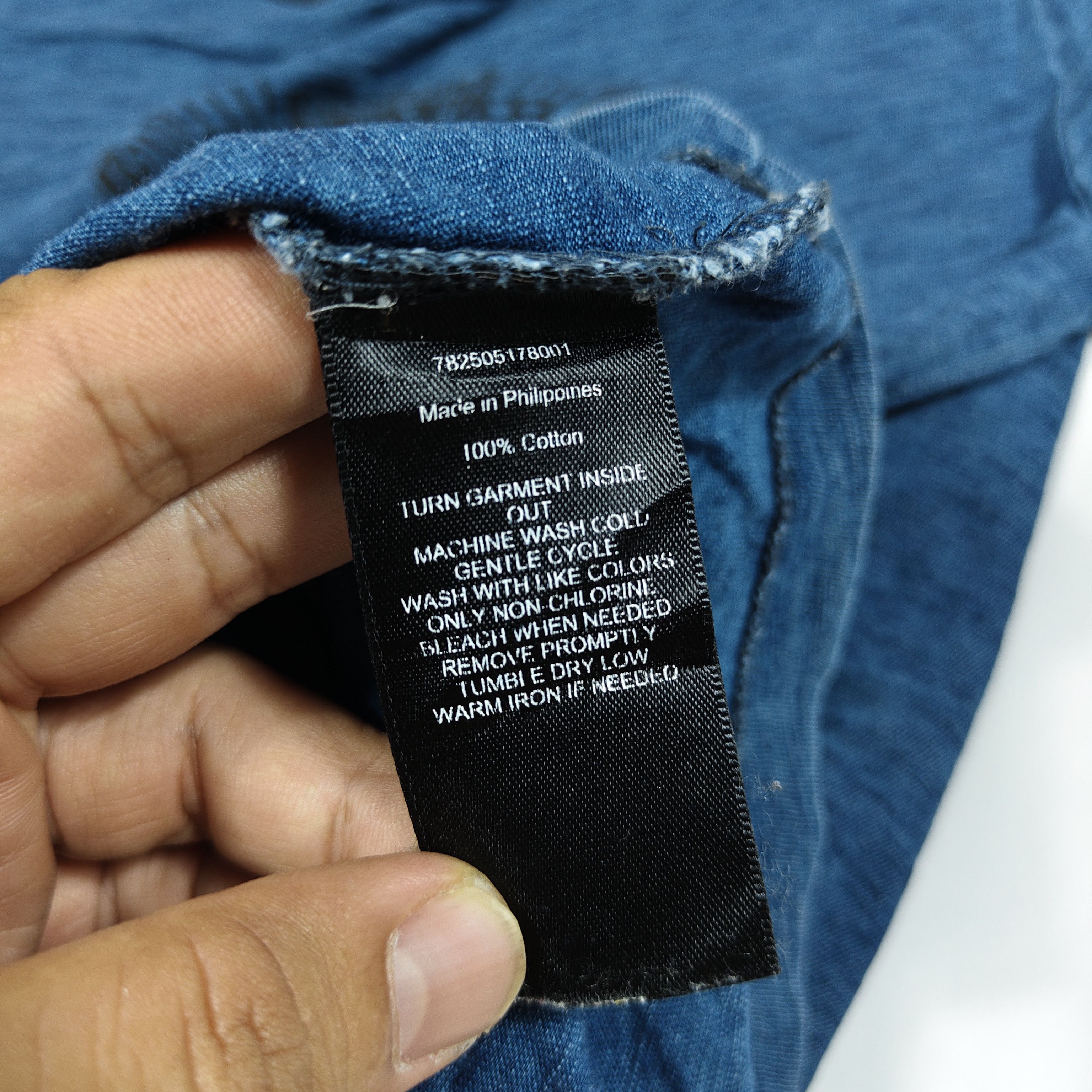 RRL Ralph Lauren RRL Double RL Union of Craft Indigo Graphic #F Size S / US 4 / IT 40 - 5 Thumbnail