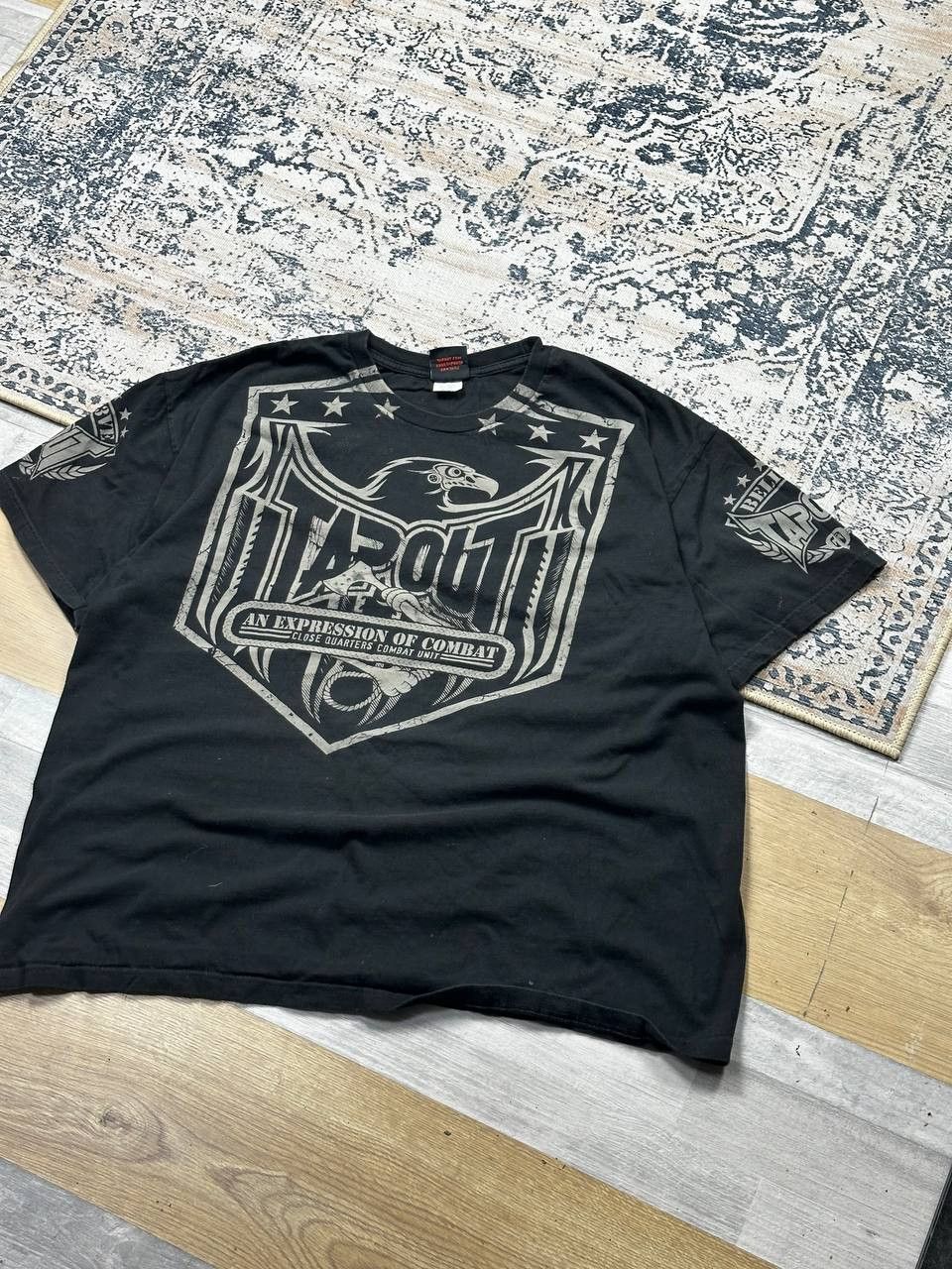 Tapout Crazy Vintage Y2K Tapout T Shirt Grunge Cybergoth Size US XL / EU 56 / 4 - 4 Thumbnail