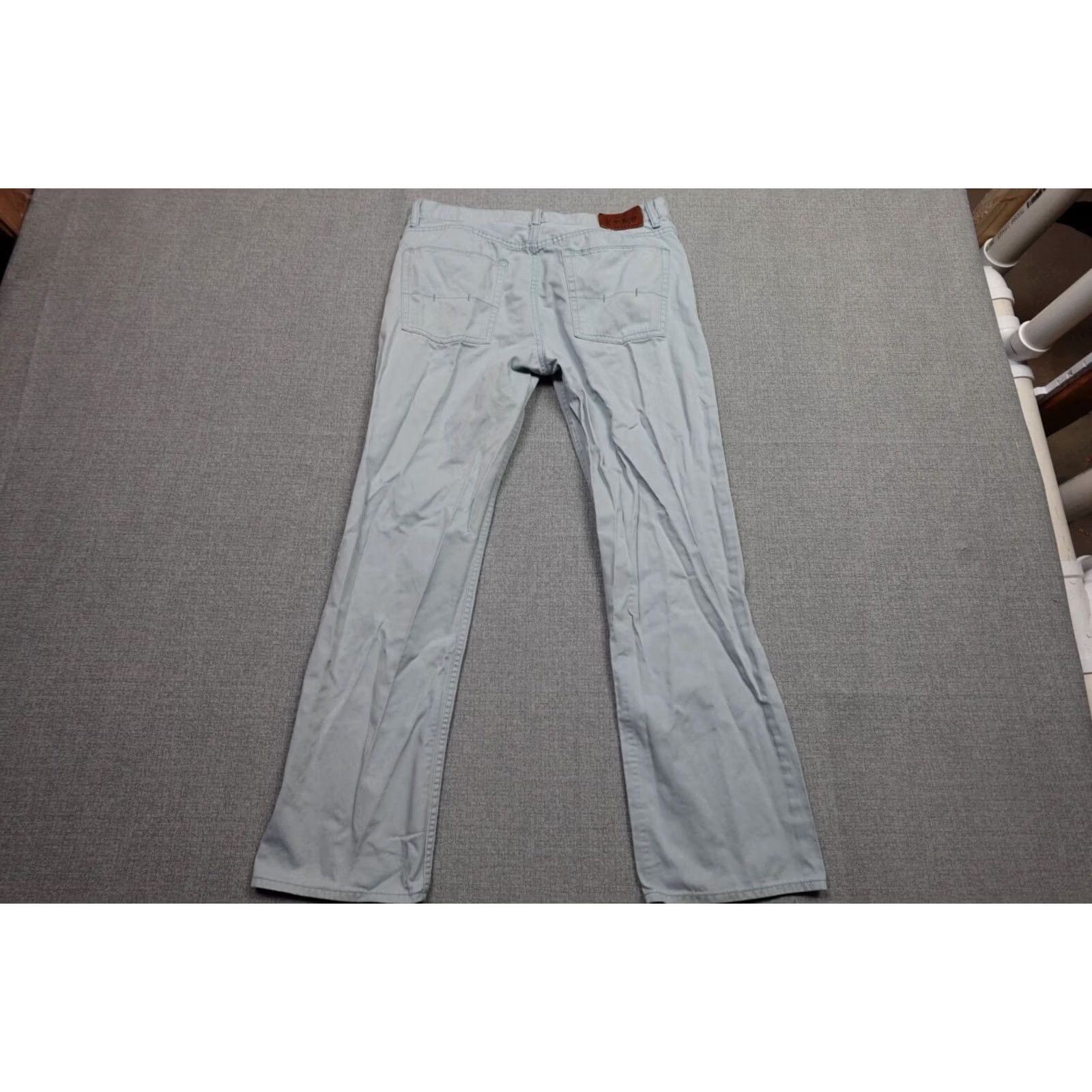 Polo Ralph Lauren Polo Ralph Lauren Pants Chino Straight Mens 34x30 Blue Color Solid Cotton 5-Pocket Design Casual Dress Modern Fit Size US S / EU 44-46 / 1 - 4 Thumbnail