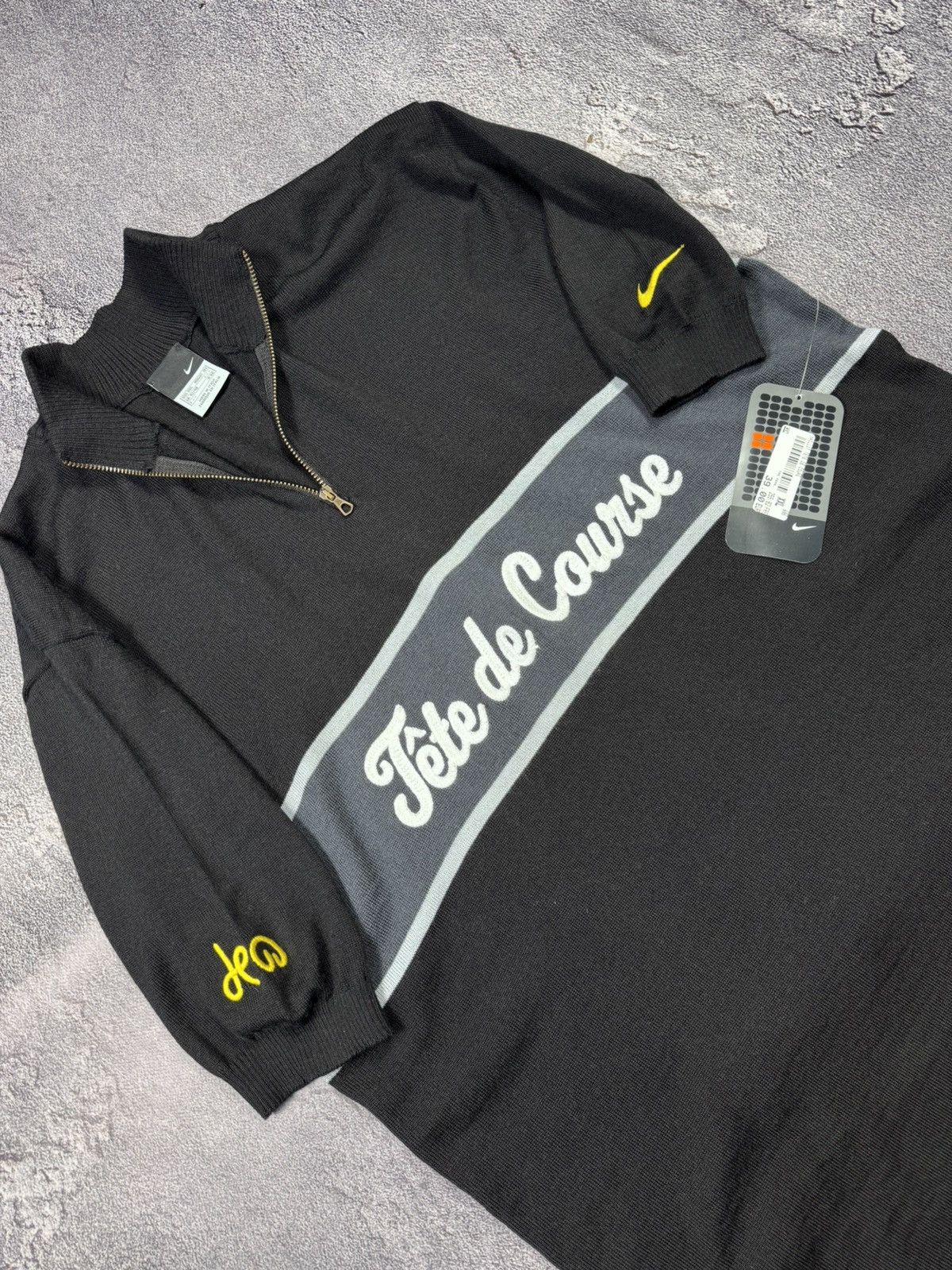 Nike Nike "Tête de Course" Vintage Wool Cycling Jersey Size US XXL / EU 58 / 5 - 5 Thumbnail
