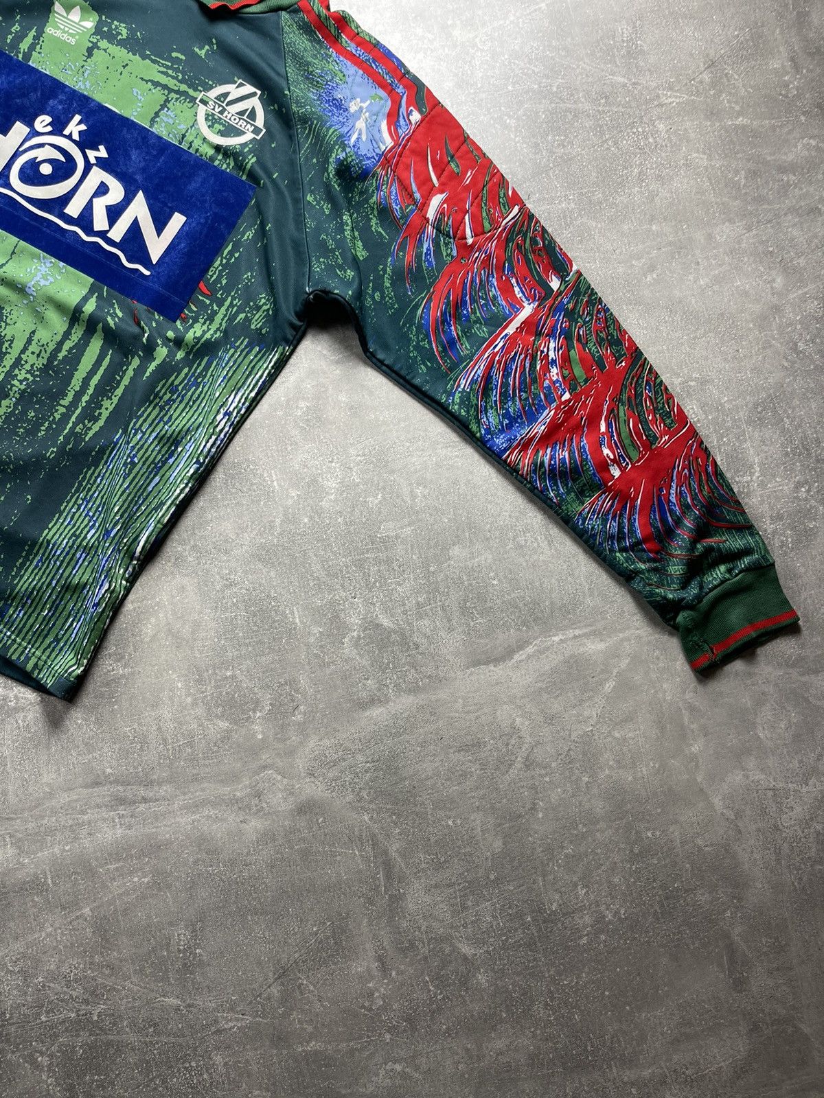 Adidas Vintage Adidas SV Horn Goalkeeper Jersey Vintage Graphic Size US L / EU 52-54 / 3 - 5 Thumbnail