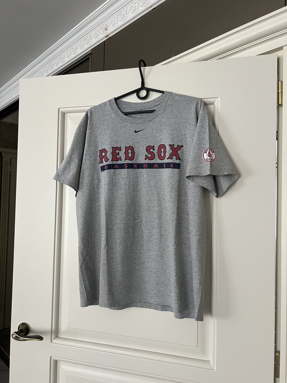 Nike Vintage Nike Red Sox Baseball Tee 2002 Size US L / EU 52-54 / 3 - 2 Thumbnail