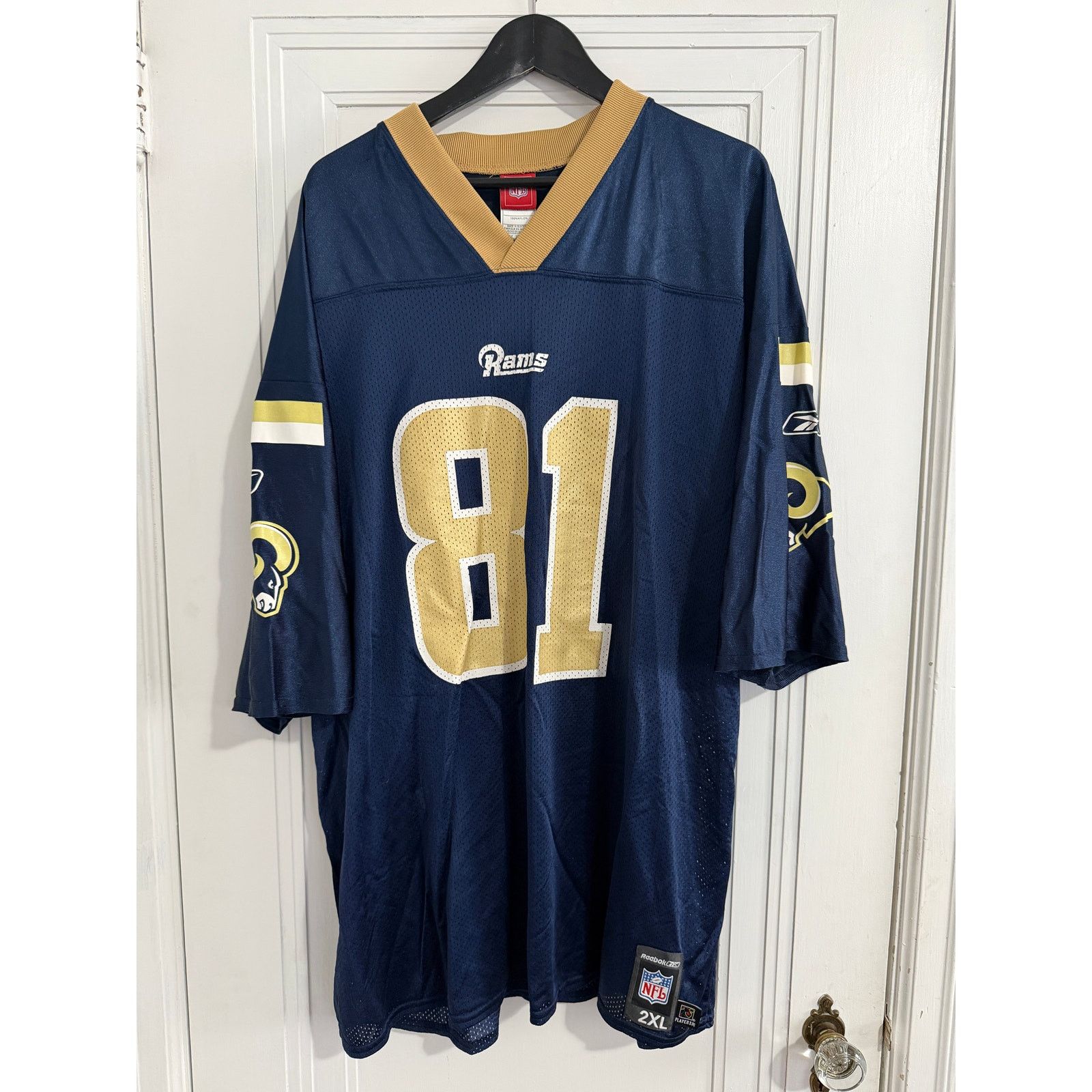 Reebok Torry Holt St. Louis Rams NFL Football Jersey Size XXL Size US XXL / EU 58 / 5 - 2 Thumbnail