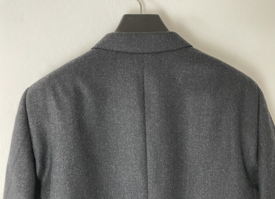 Celine × Hedi Slimane FW24 Runway 3 Buttons Mods Blazer Jacket Japanese Flannel Size 50R - 8 Thumbnail