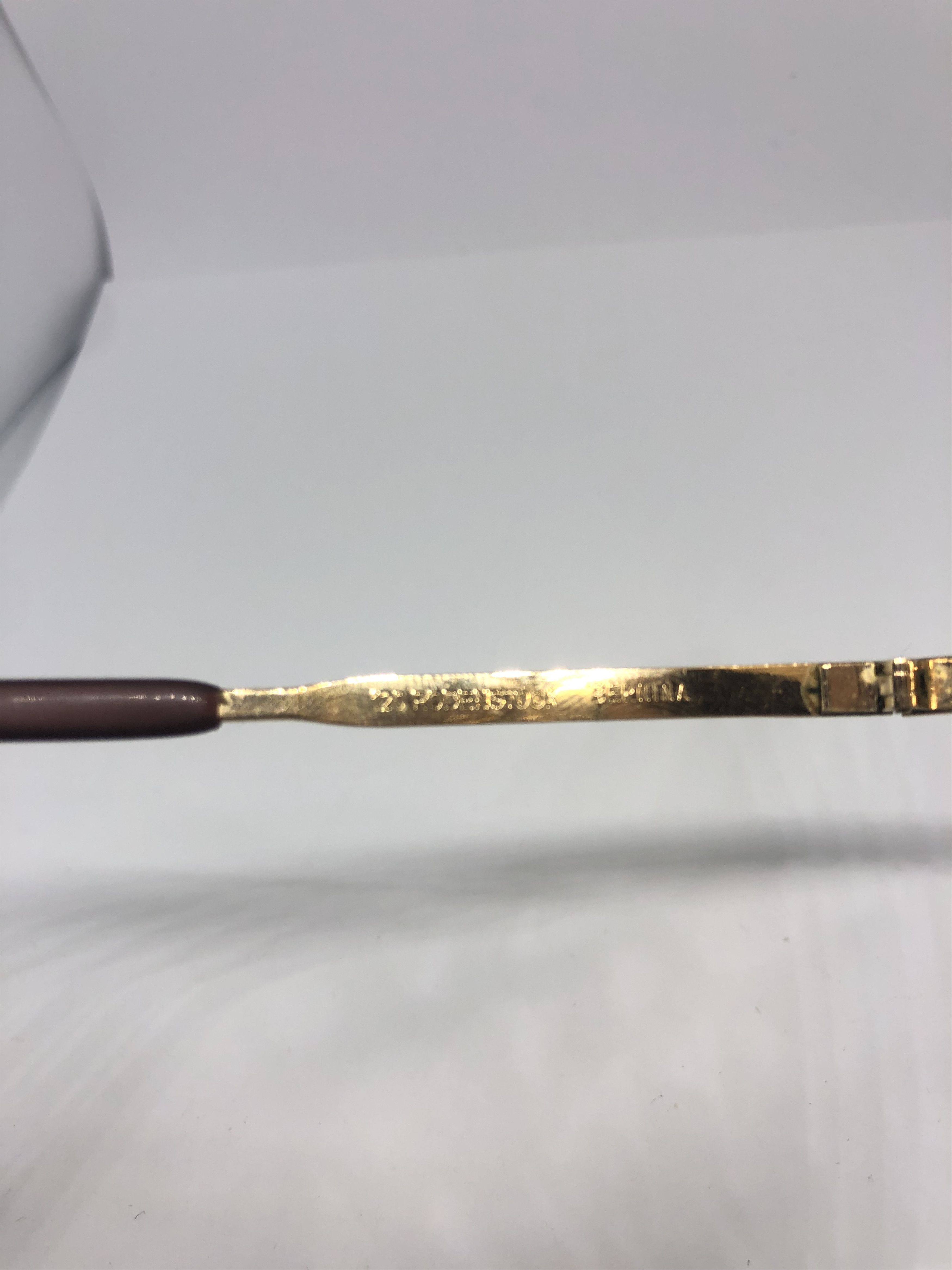 Other VTG Rodenstock Bernina Metal Gold Frame Size ONE SIZE - 9 Thumbnail