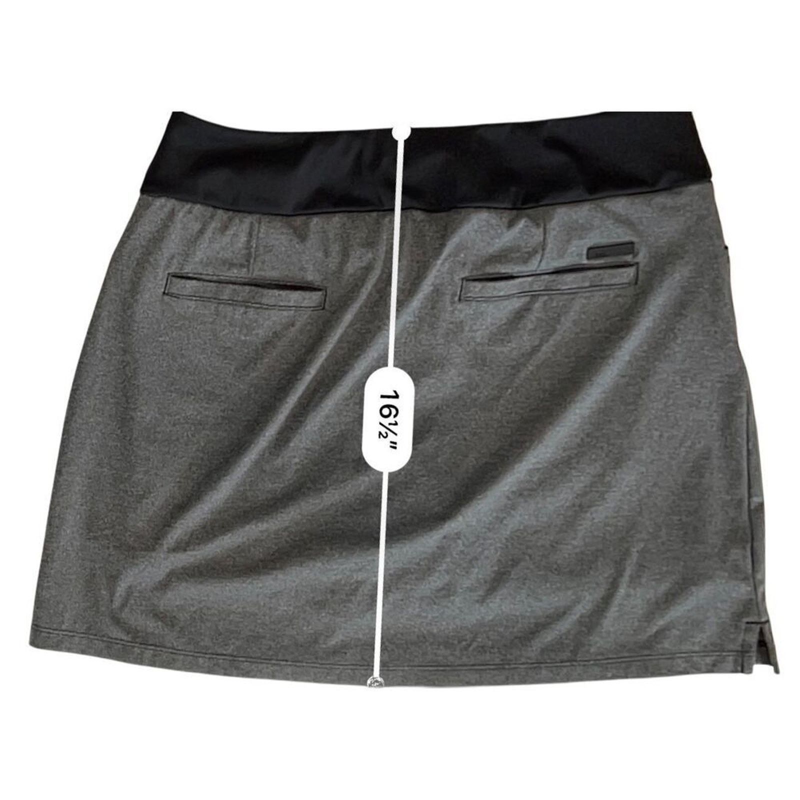 Adidas Adidas Ultimate Golf Skort Skirt MEDIUM Heather Gray Tennis Size 28" / US 6 / IT 42 - 8 Thumbnail