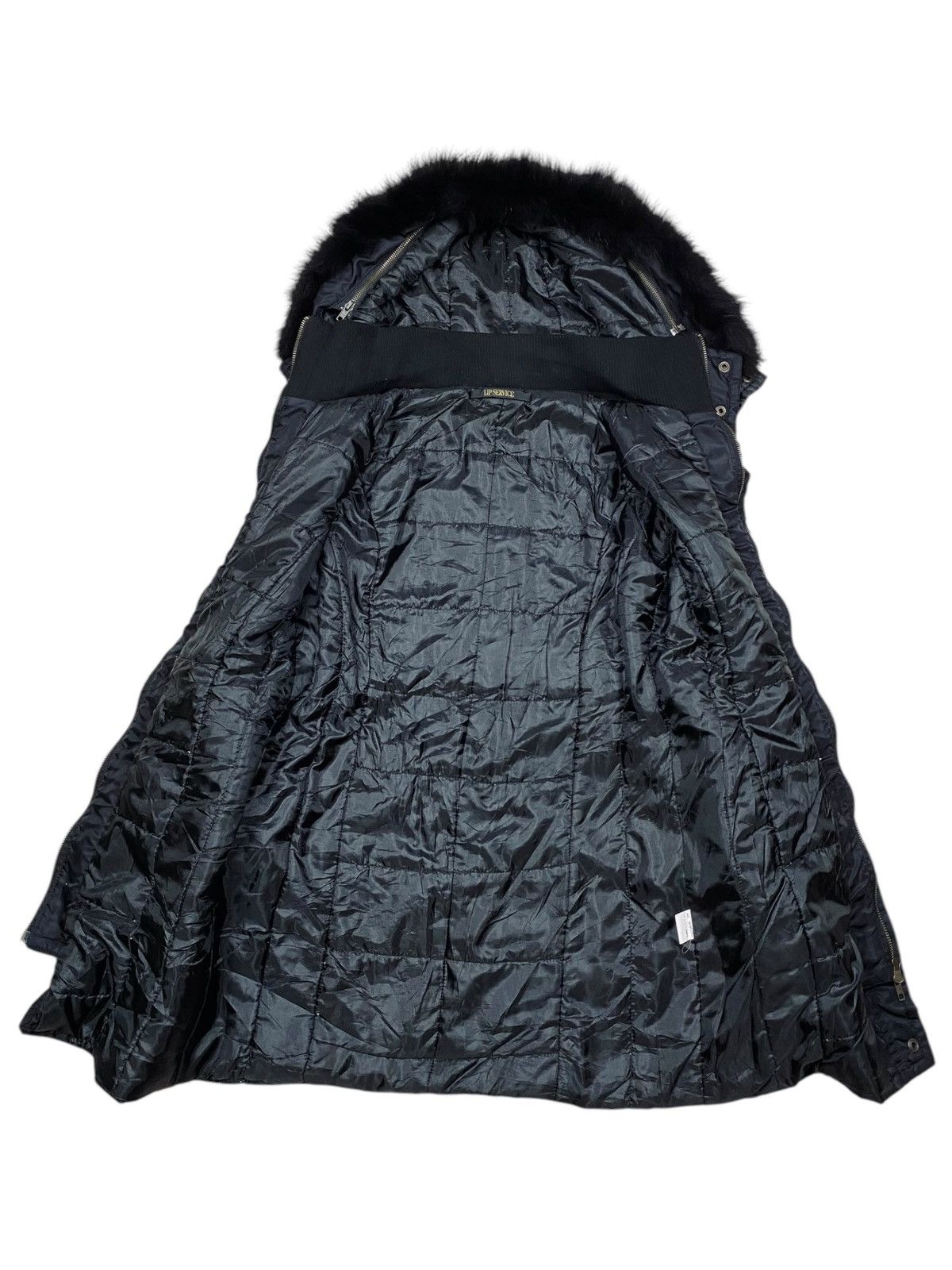 14th Addiction 2000s Lip Service - Fur Hoodie Parka Size US M / EU 48-50 / 2 - 10 Thumbnail