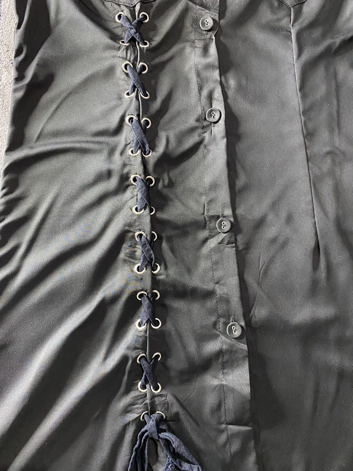 14th Addiction × KMRii × Yasuyuki Ishii Japanese gothic style punk lace button shirts Size US M / EU 48-50 / 2 - 8 Thumbnail