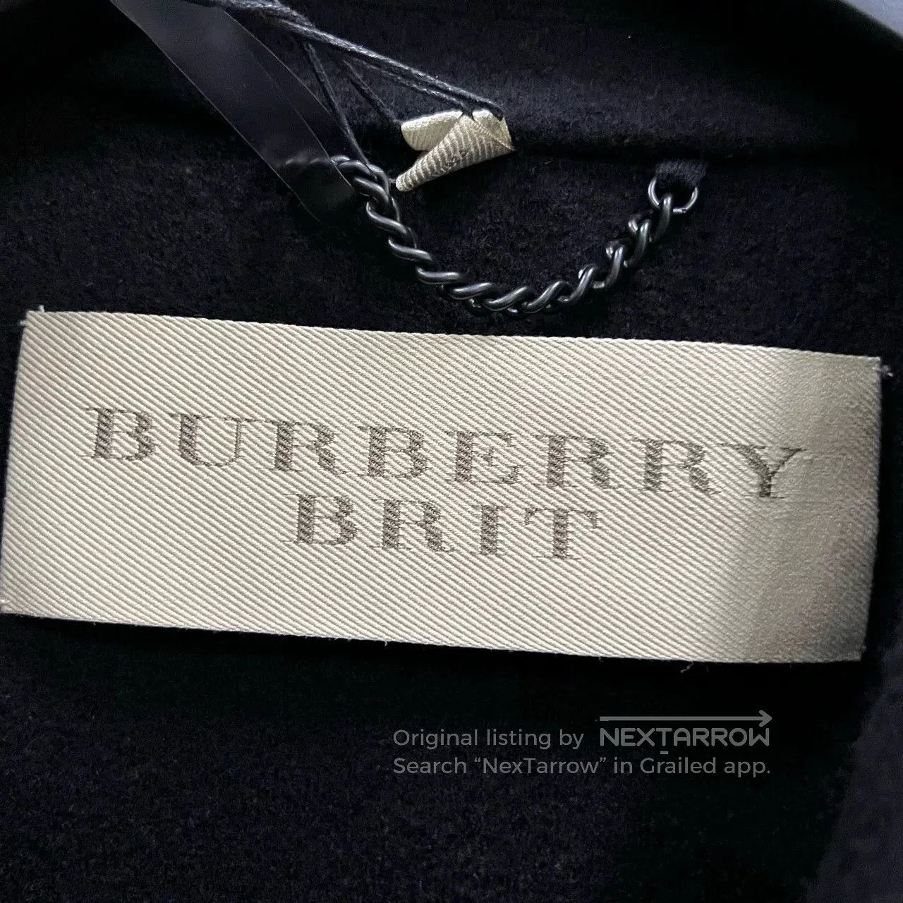 Burberry Burberry Black Wool Coat S. Size US S / EU 44-46 / 1 - 3 Thumbnail