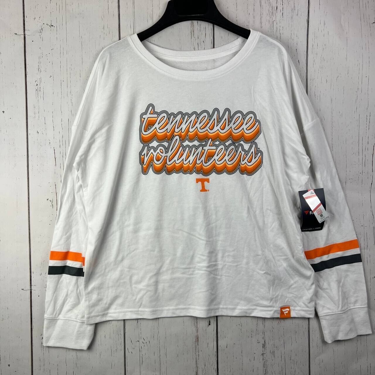 NCAA Tennessee Volunteers M Fanatics Long Sleeve Shirt White Size M / US 6-8 / IT 42-44 - 1 Thumbnail