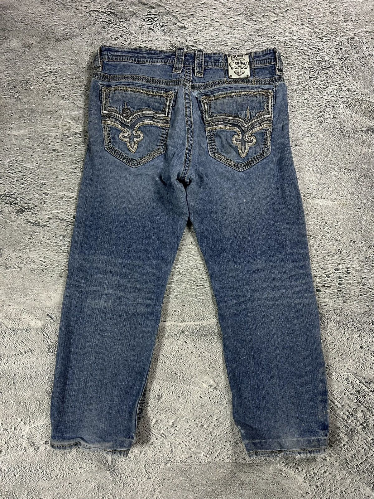 Rock Revival Rock Revival Rogue washed jeans Y2K flared Bootcut Size US 38 / EU 54 - 1 Thumbnail