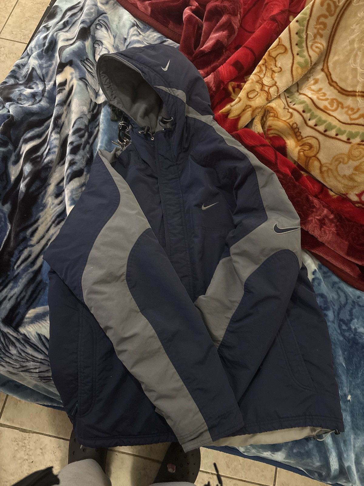 Nike 07 Vintage Nike Coat Size US XL / EU 56 / 4 - 1 Thumbnail