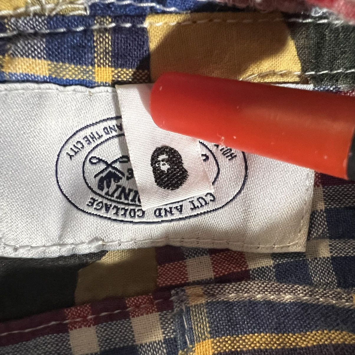 Bape BAPE Camo Patchwork Short Sleeve Button Down Shirt Size US M / EU 48-50 / 2 - 11 Thumbnail
