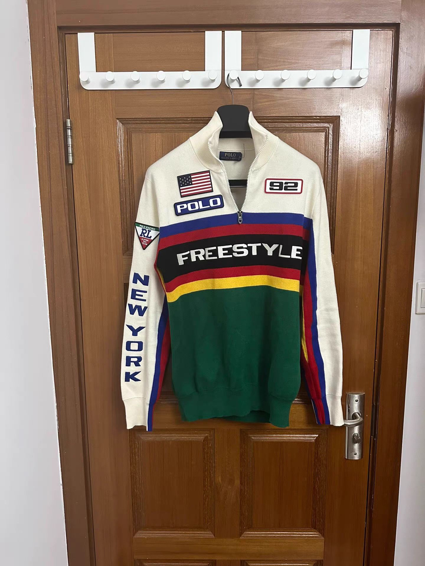 Polo Ralph Lauren Polo Ralph Lauren Ski Team Motocross Knit Jacket K18 Size US S / EU 44-46 / 1 - 1 Thumbnail