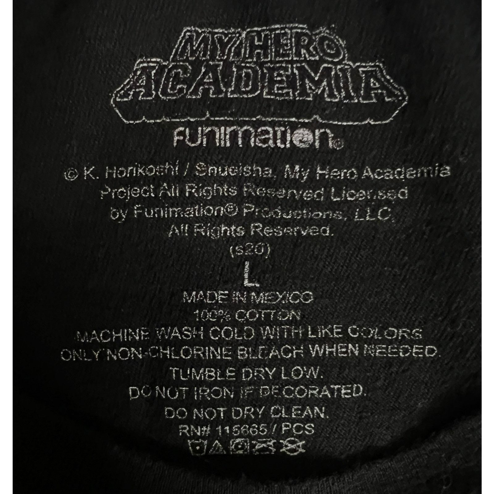 Other My Hero Academia Vanguard Action Squad Shirt Anime Villains Size US L / EU 52-54 / 3 - 3 Thumbnail