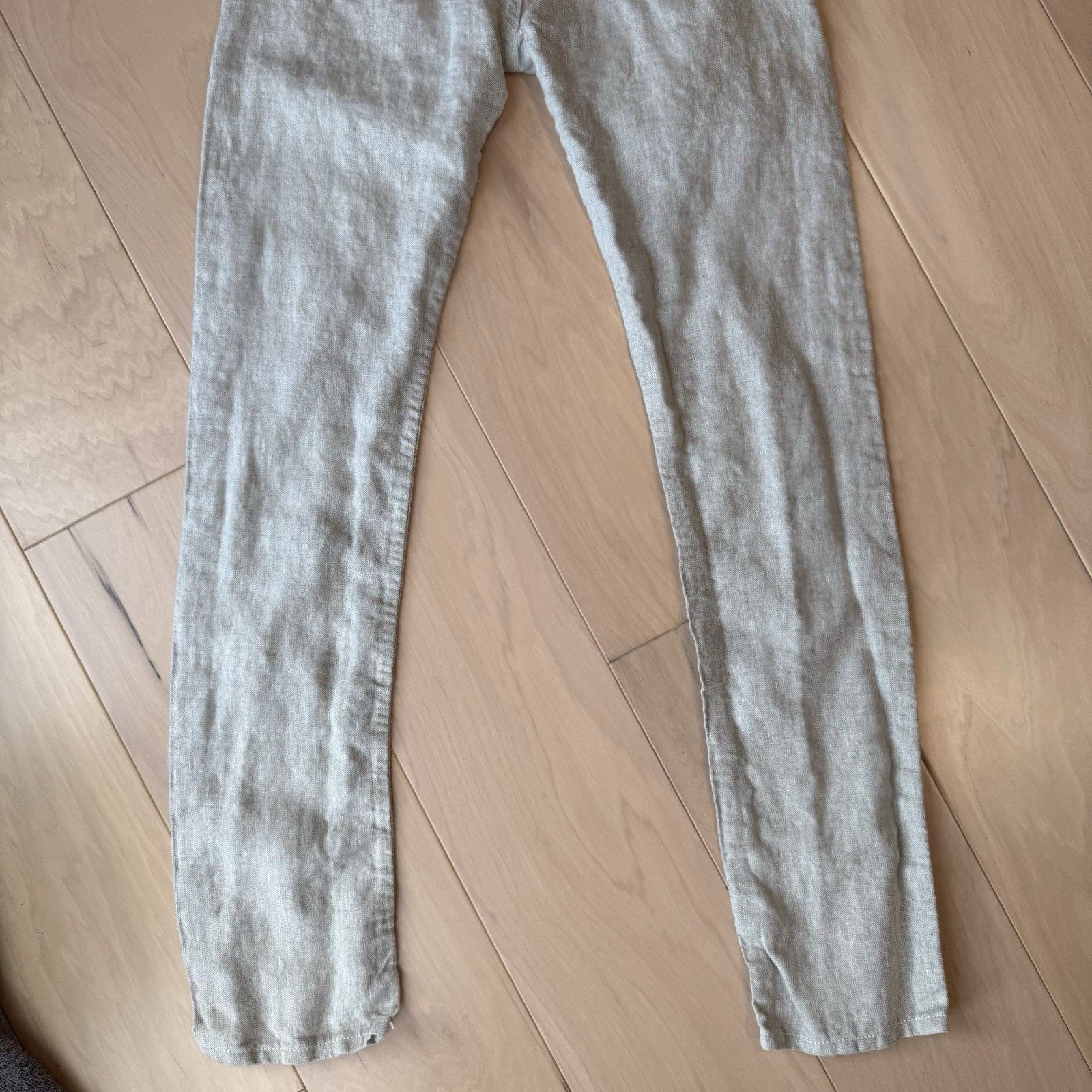 Gustin Gustin Rustic Slub Linen Pants 28 Light Beige Lightweight Size US 28 / EU 44 - 10 Thumbnail