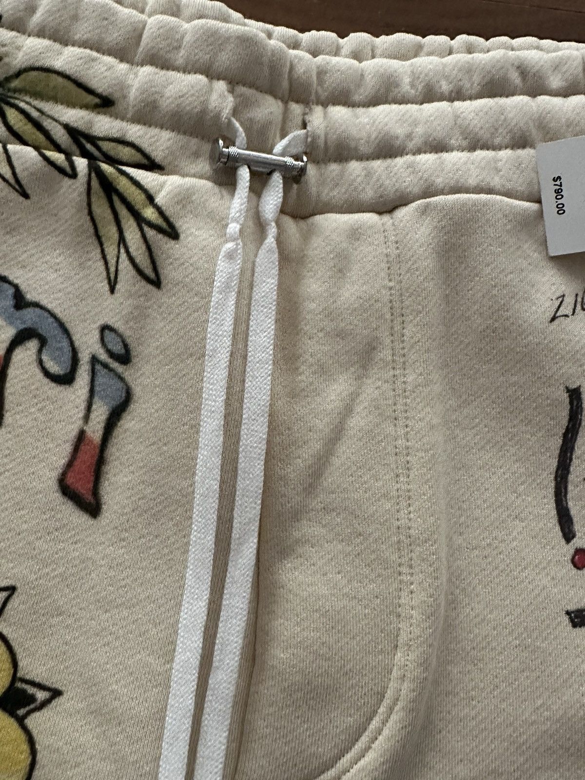 Amiri Amiri Zig Zag Sketch Sweatshorts Size L Size US 34 / EU 50 - 5 Thumbnail