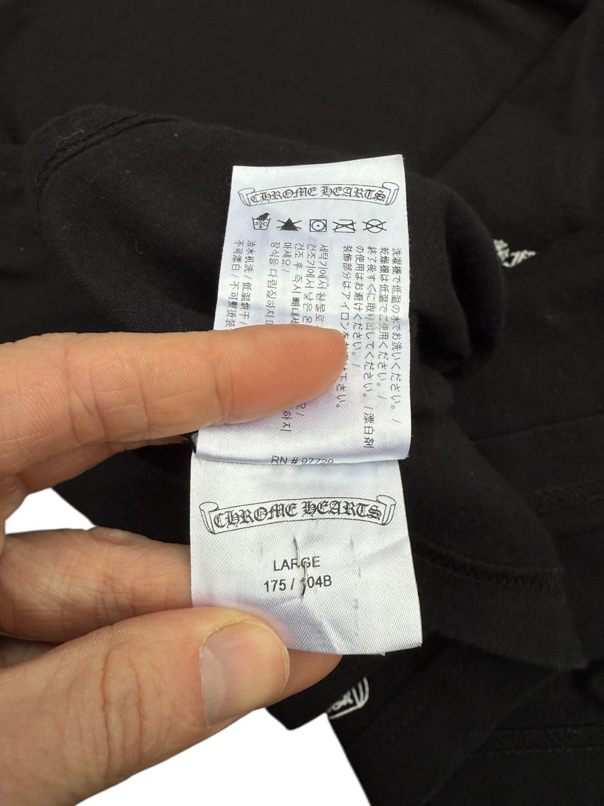 Chrome Hearts Chrome hearts pocket t shirt Size US L / EU 52-54 / 3 - 6 Thumbnail